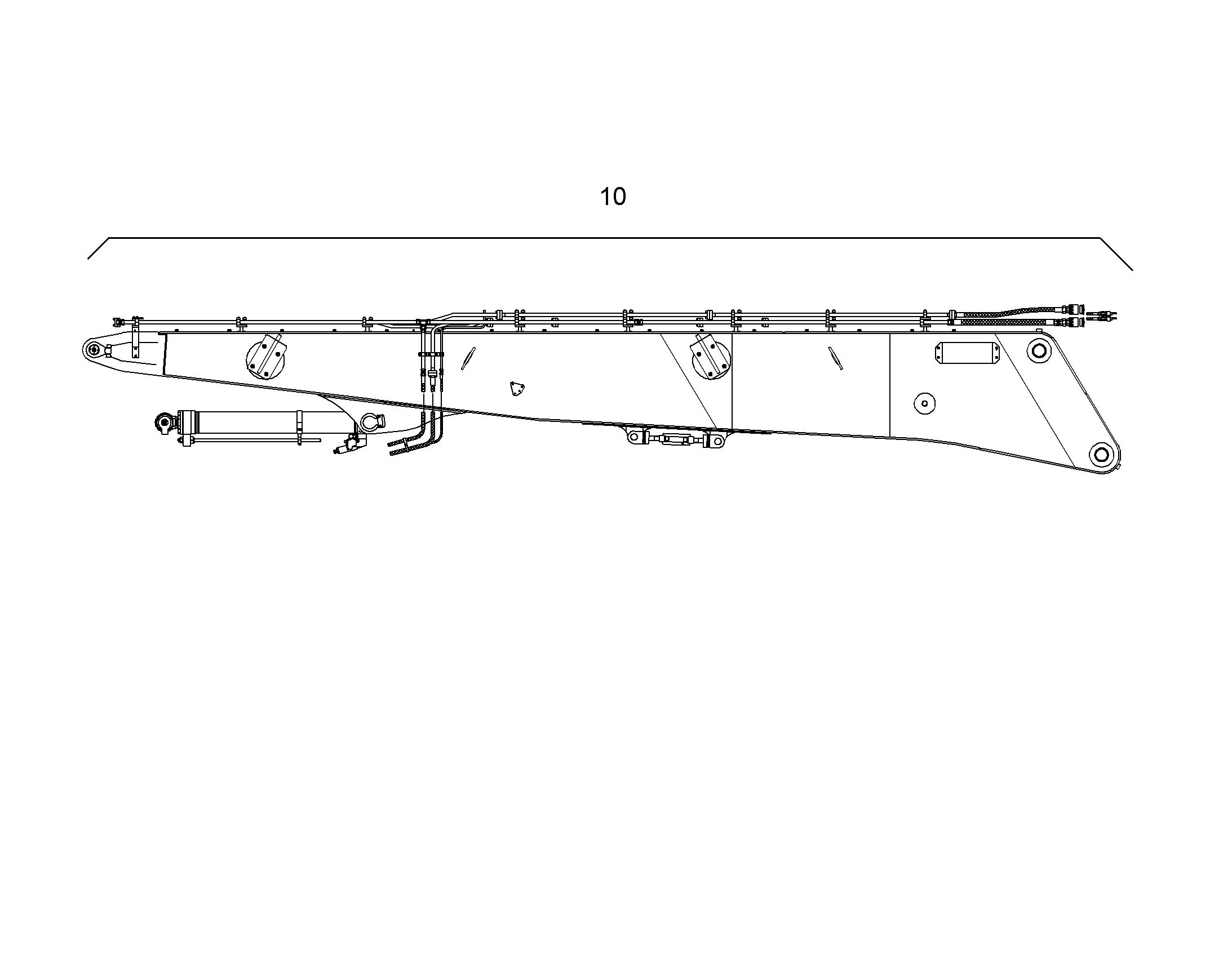 СТРЕЛА ДЛЯ СНОСА 9,00M 10049860 LIEBHERR
