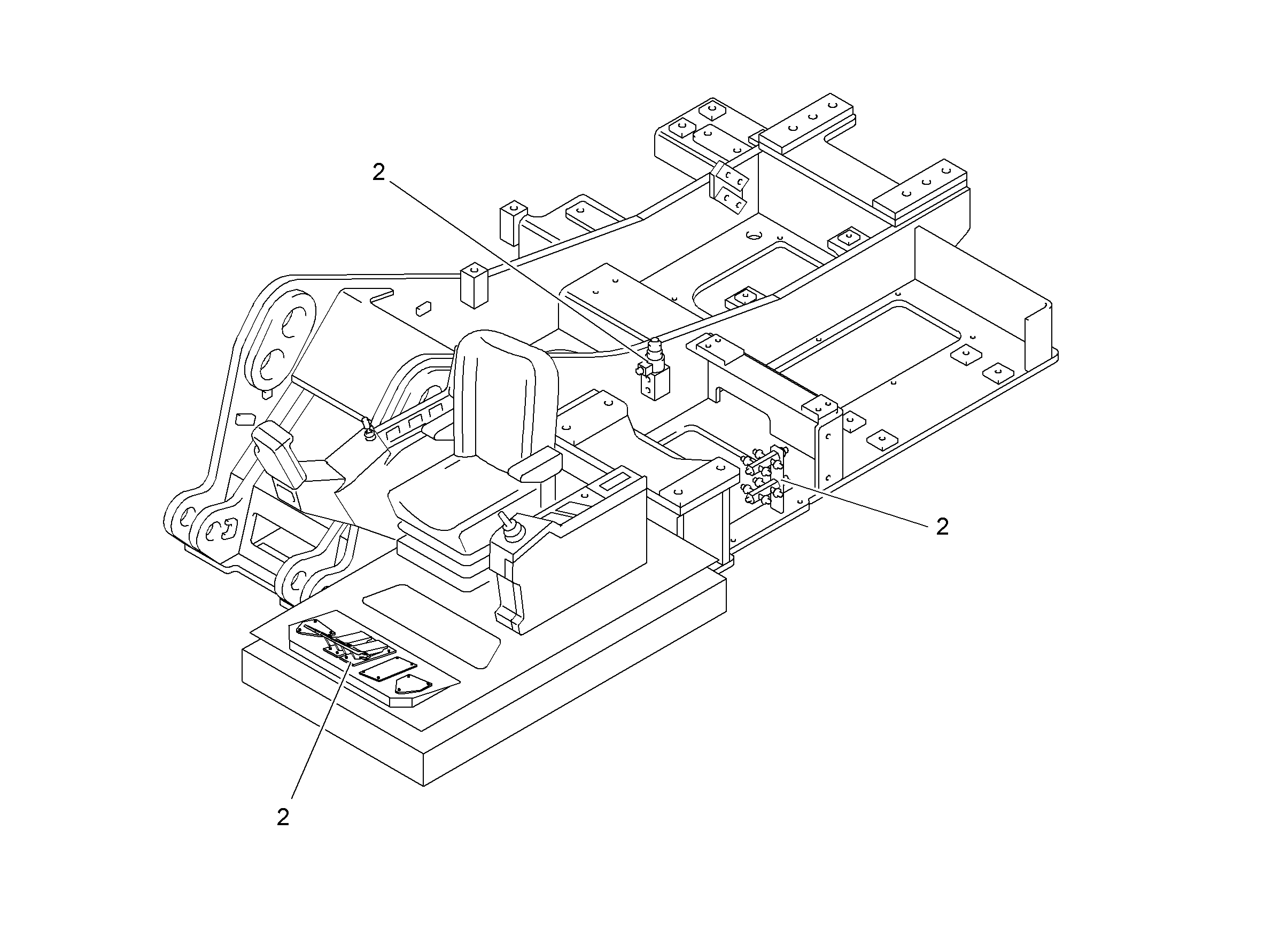 ДОПОЛНЕНИЕ-В ШАССИ AHS 11 9009482 LIEBHERR