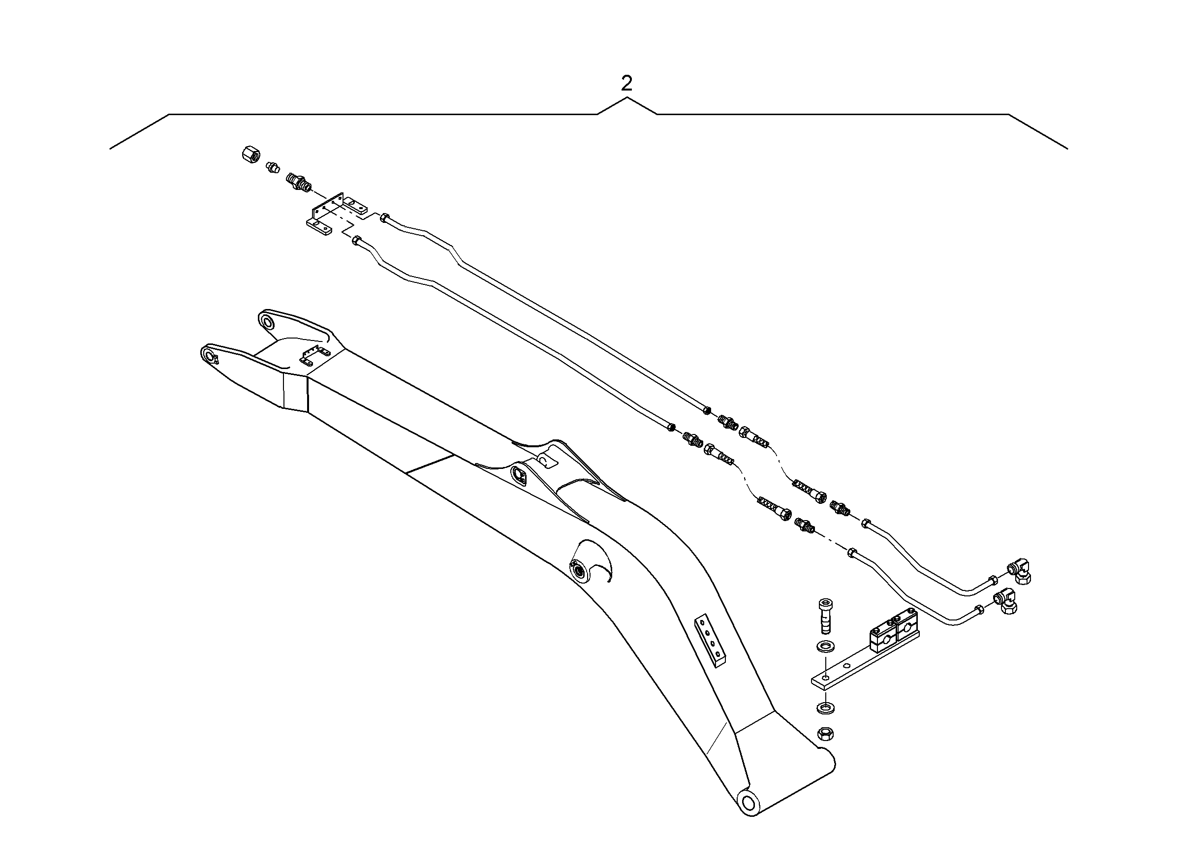 ПРОВОДКА ПРИВОД МЕХ. ПОВОРОТА 9939281 LIEBHERR
