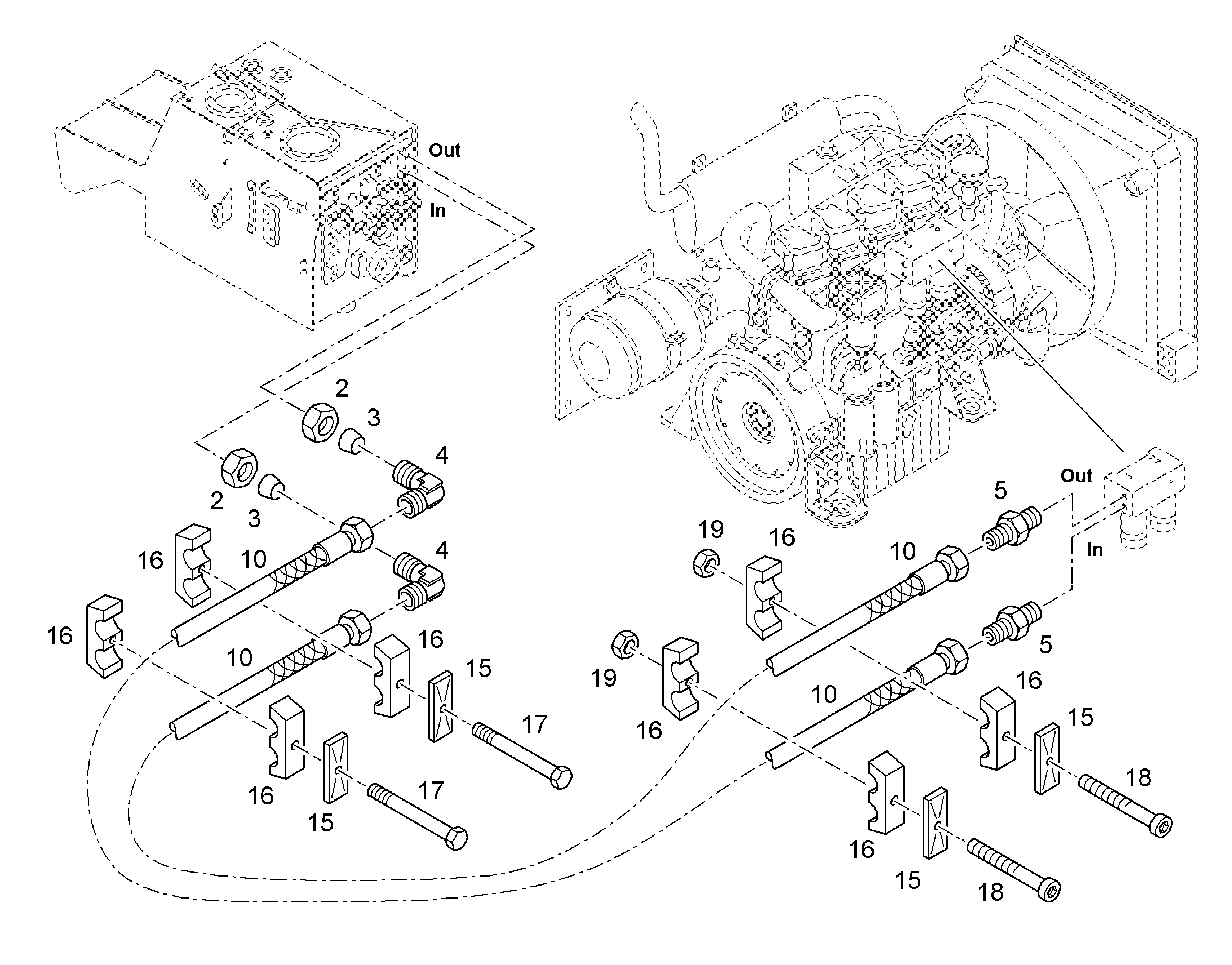 СИСТЕМA ПИТAНИЯ 10052587 LIEBHERR