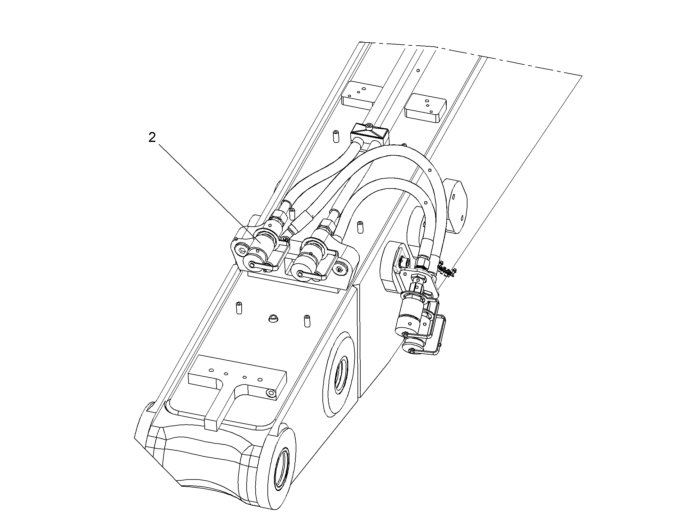 ПРОВОДКА ПРИВОД МЕХ. ПОВОРОТА 9948157 LIEBHERR