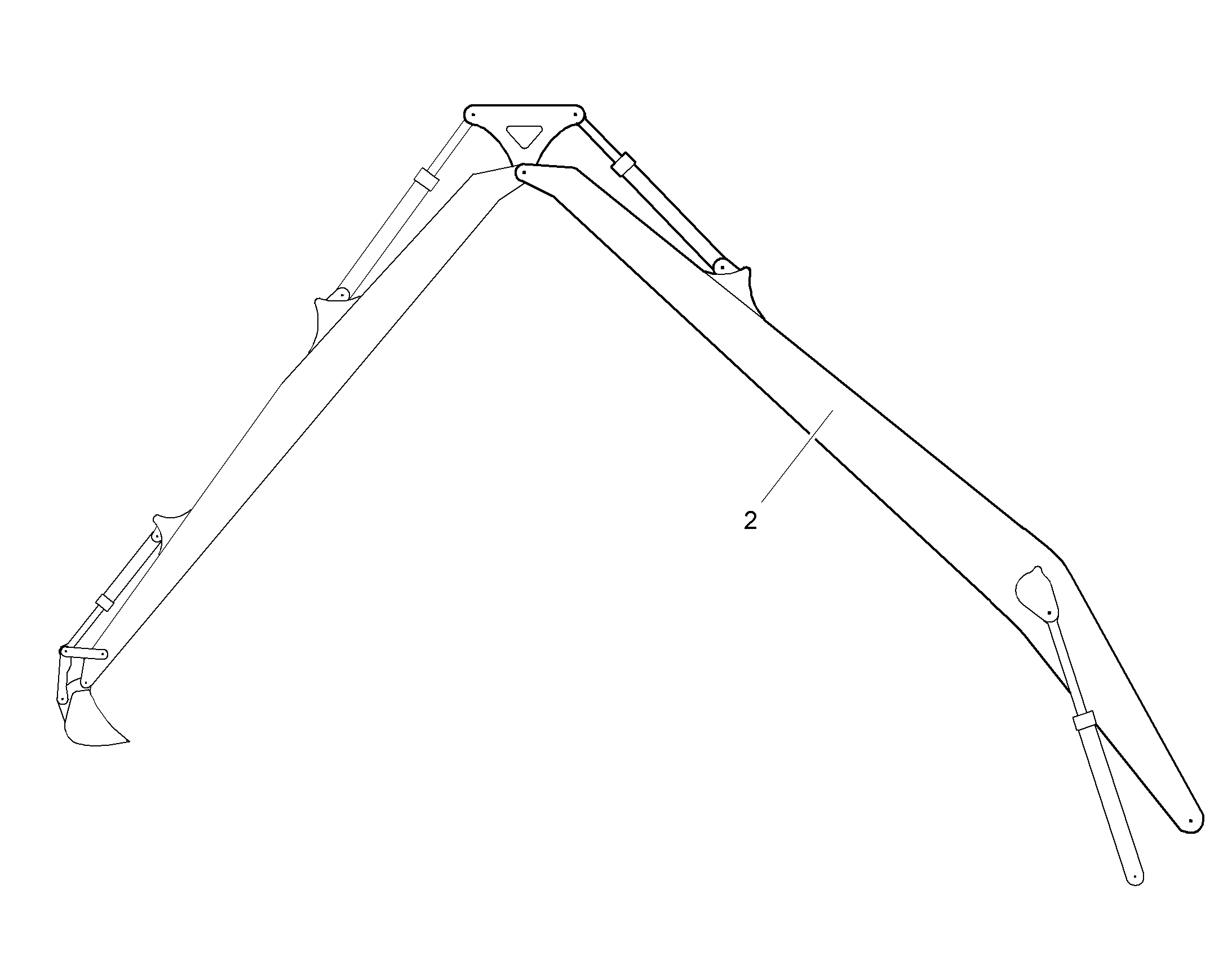 МОНОСТРЕЛА ОТКОСА 8,50M 10048242 LIEBHERR