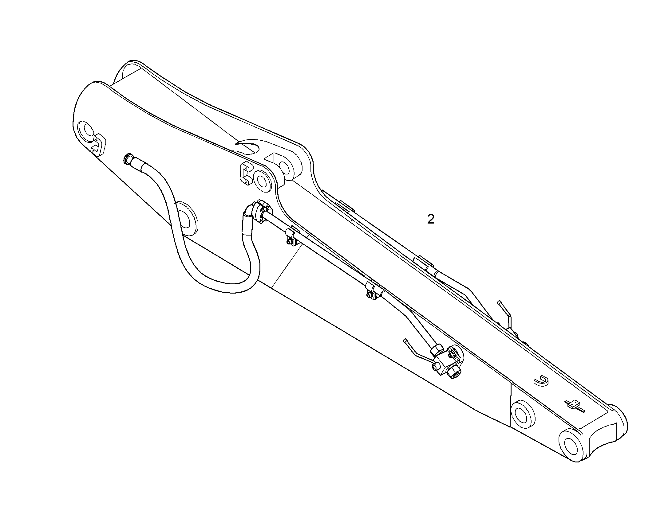 ПРОВОДКА МОНТАЖ AHS 9929631 LIEBHERR