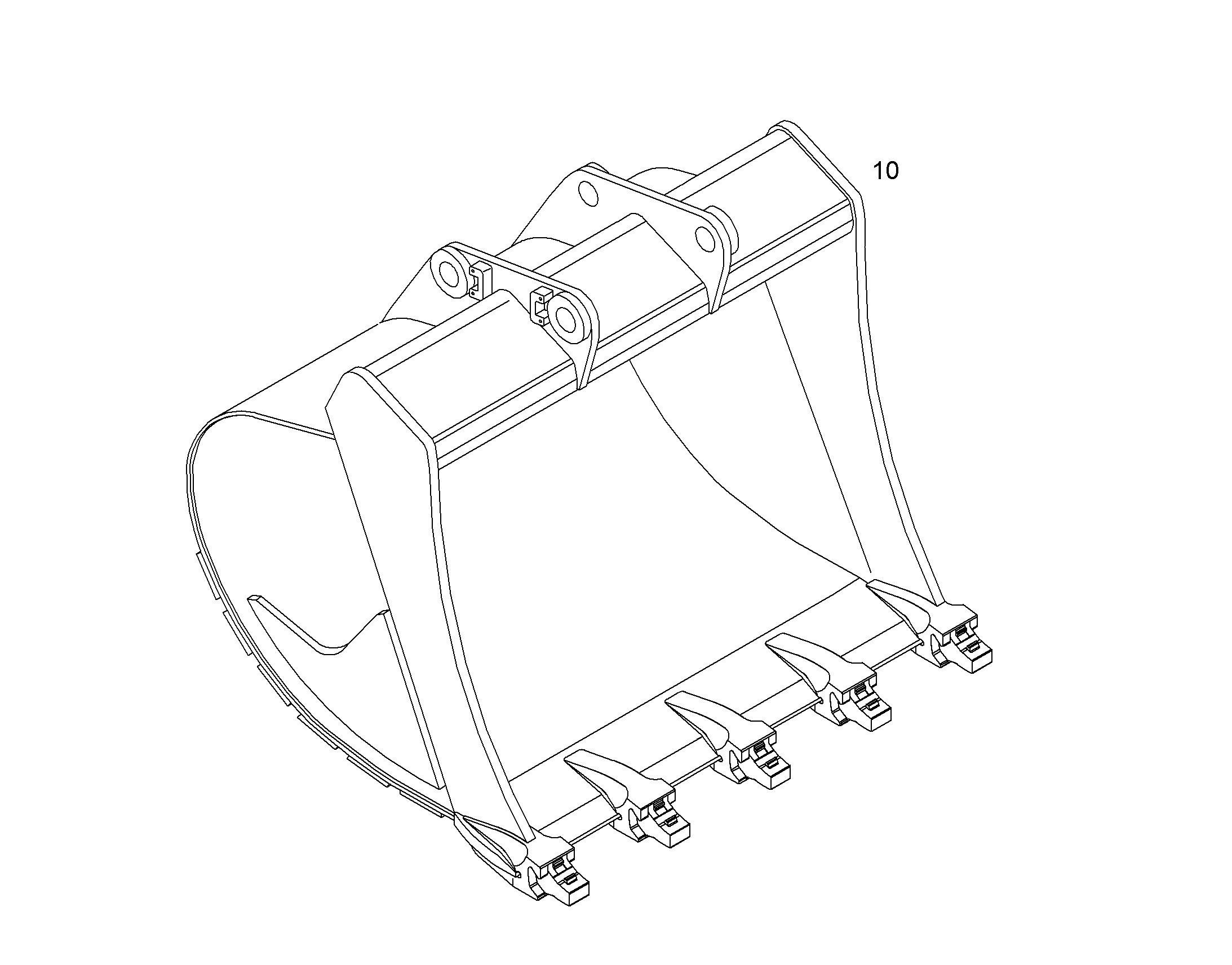ЛОПАТА ОБРАТНАЯ HD 9015084 LIEBHERR