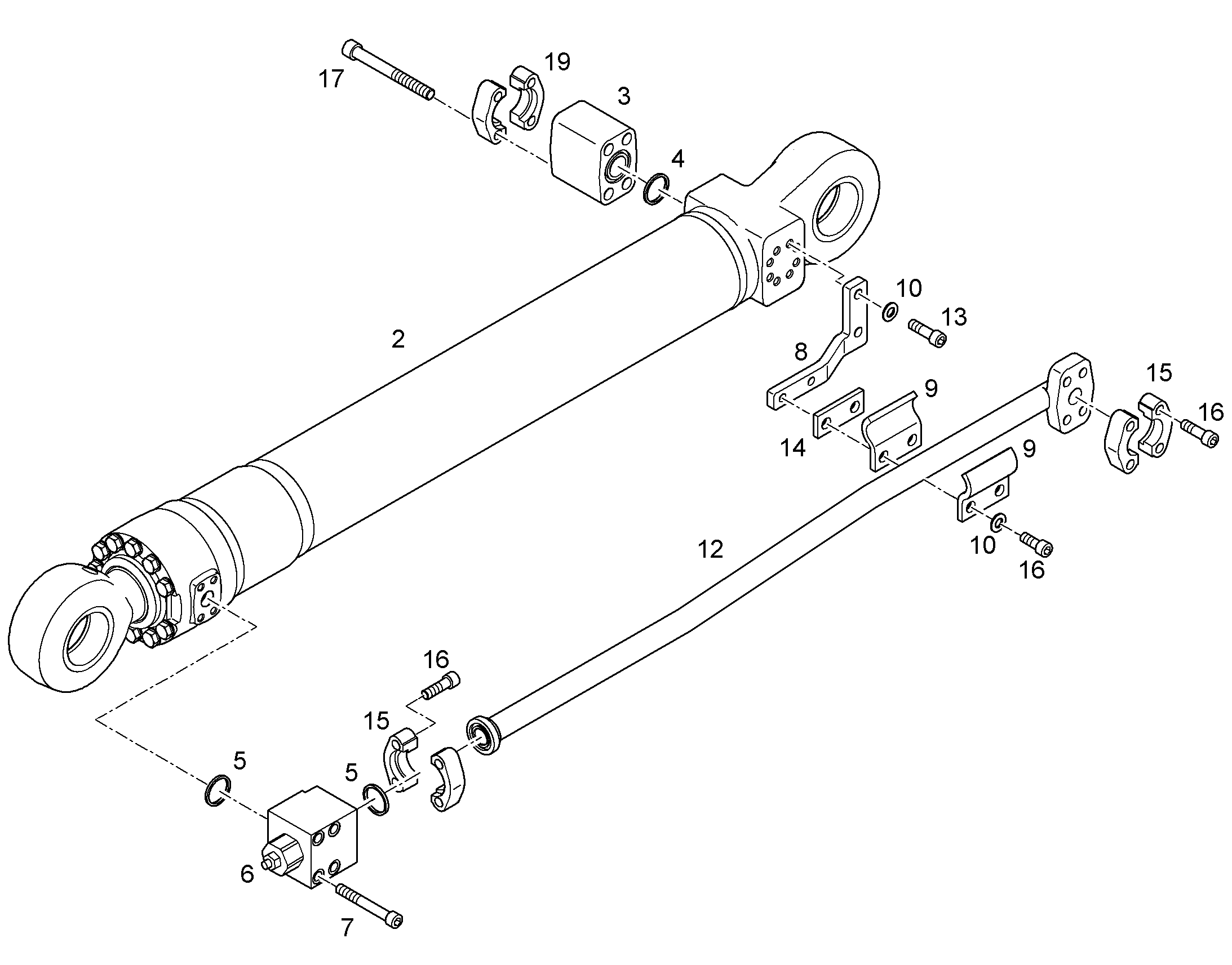 ПРОВОДКА ПРИВОД ГРЕЙФЕРА 10379983 LIEBHERR