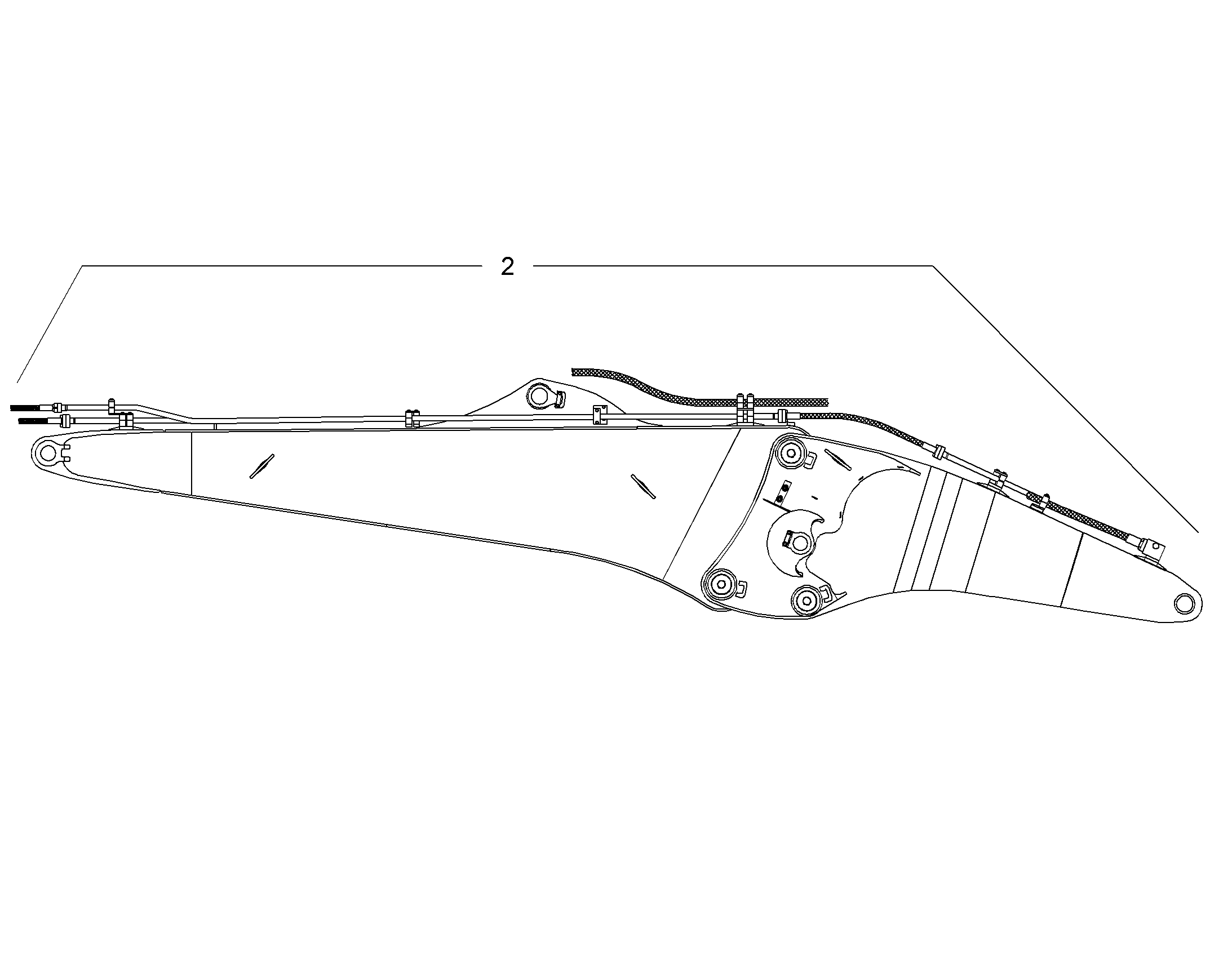 ПРОВОДКА МОНТАЖ AHS 9985341 LIEBHERR