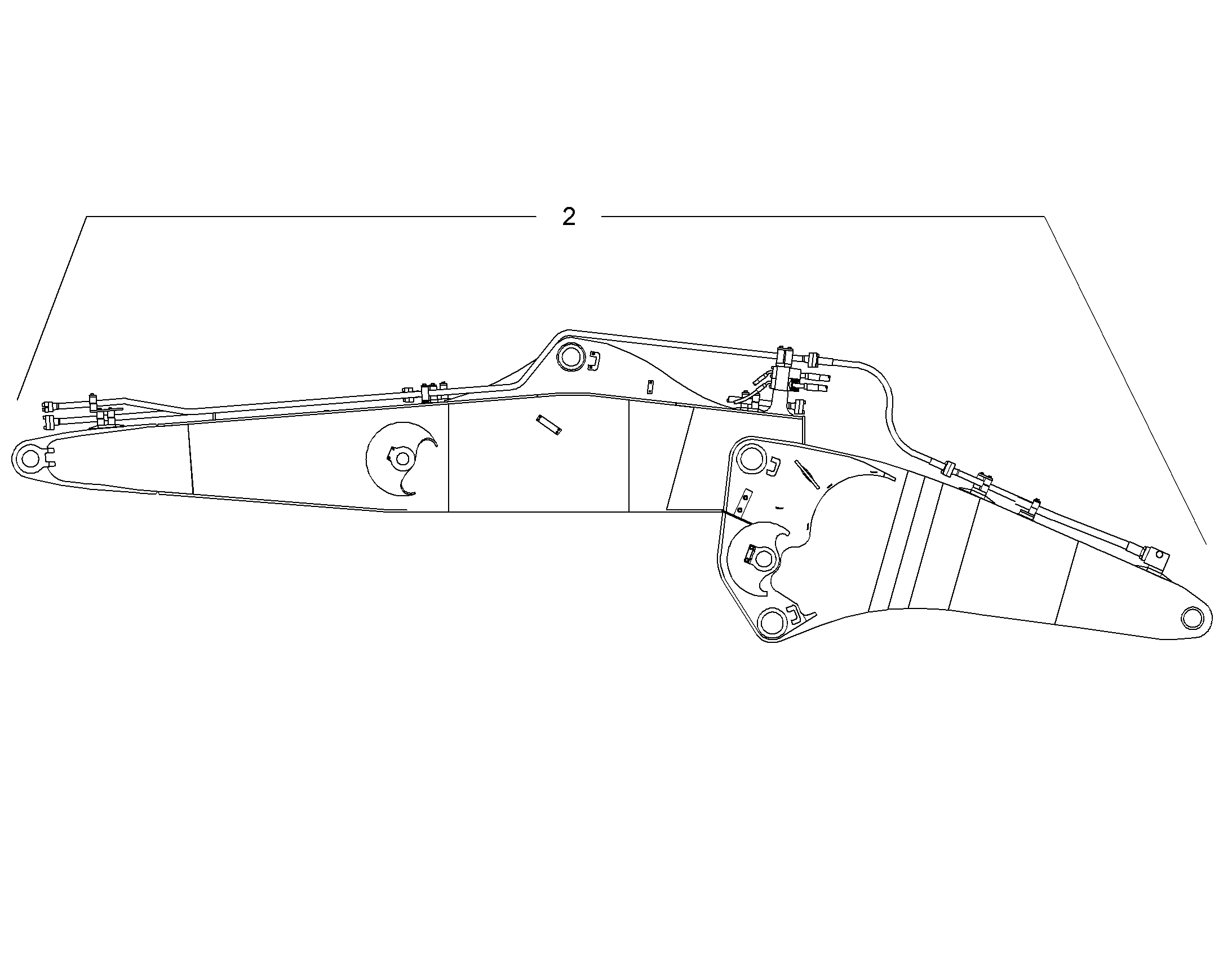 ПРОВОДКА МОНТАЖ AHS 9985070 LIEBHERR