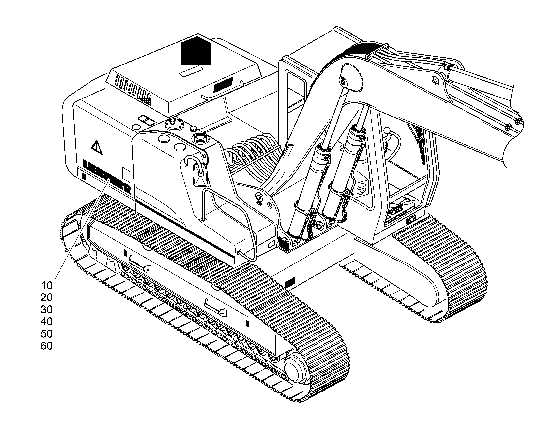ТАБЛИЧКИ СЕРВИСНЫЙ ЦЕНТР 10093548 LIEBHERR