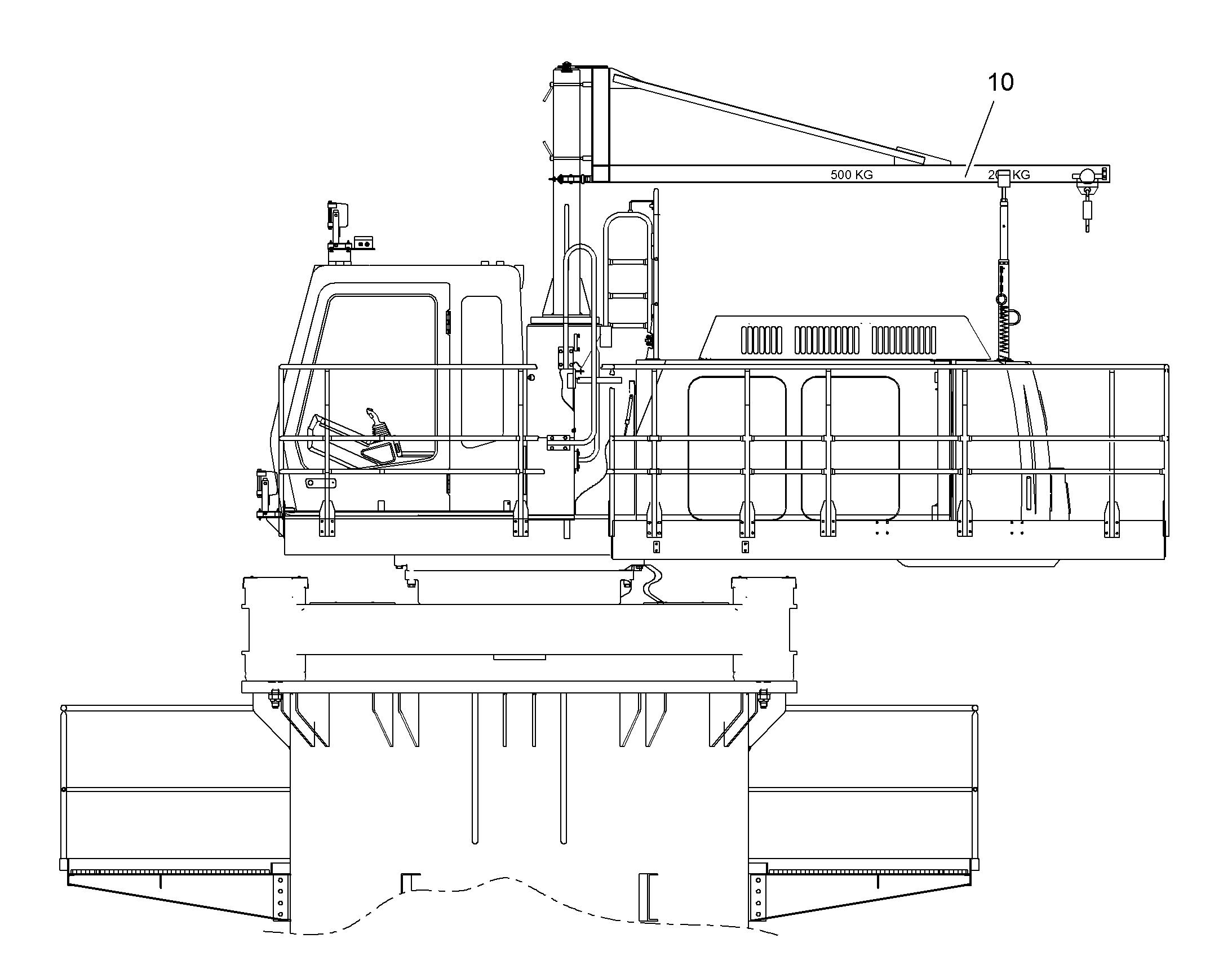 ПОДЪЕМНЫЙ МЕХАНИЗМ 9014495 LIEBHERR