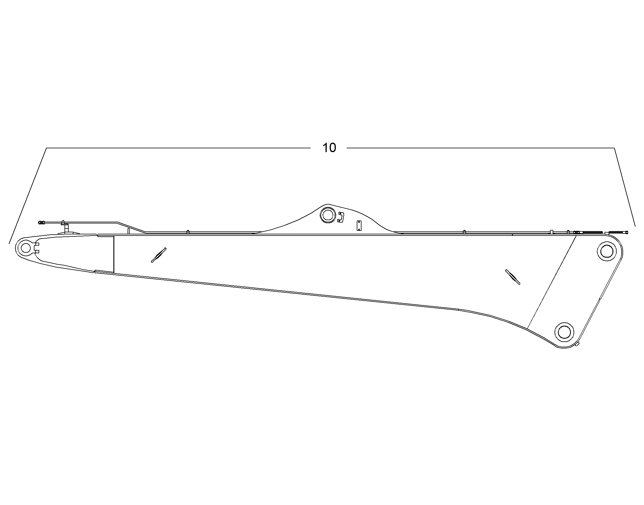 ПРОВОДКА ПРИВОД МЕХ. ПОВОРОТА 9007823 LIEBHERR