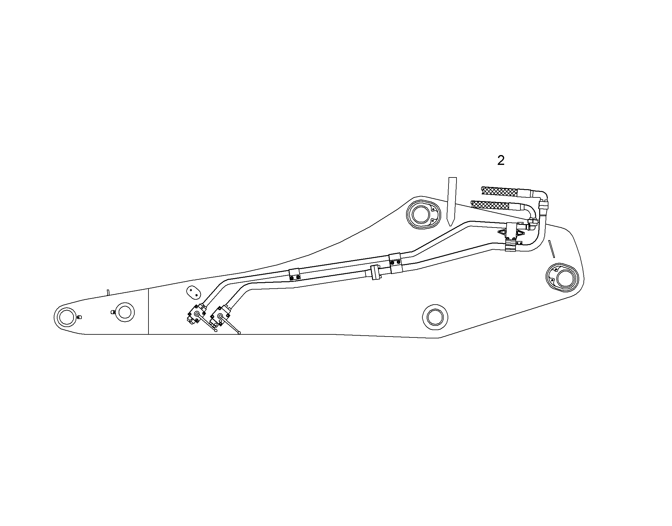 ПРОВОДКА МОНТАЖ AHS 9936070 LIEBHERR