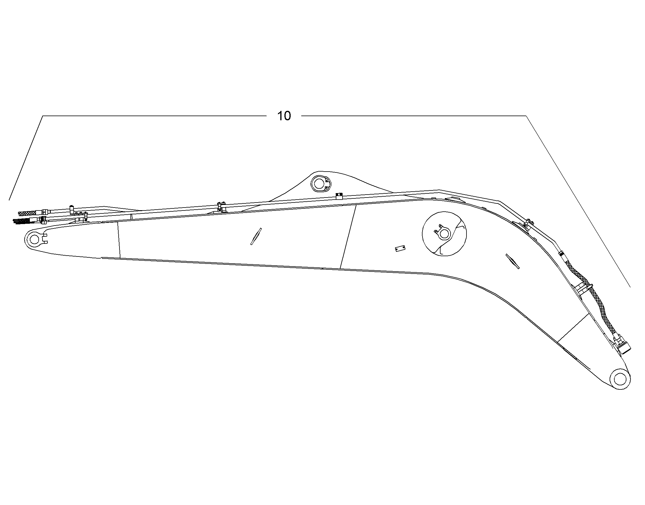 ПРОВОДКА МОНТАЖ AHS 10055906 LIEBHERR