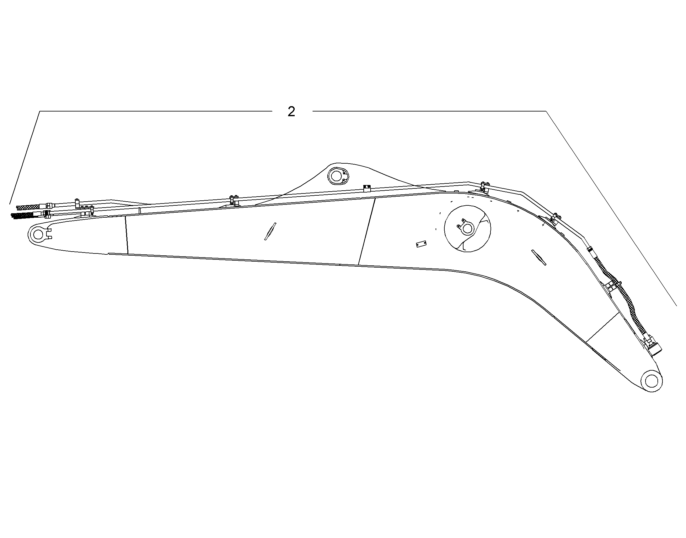 ПРОВОДКА МОНТАЖ AHS 9985175 LIEBHERR