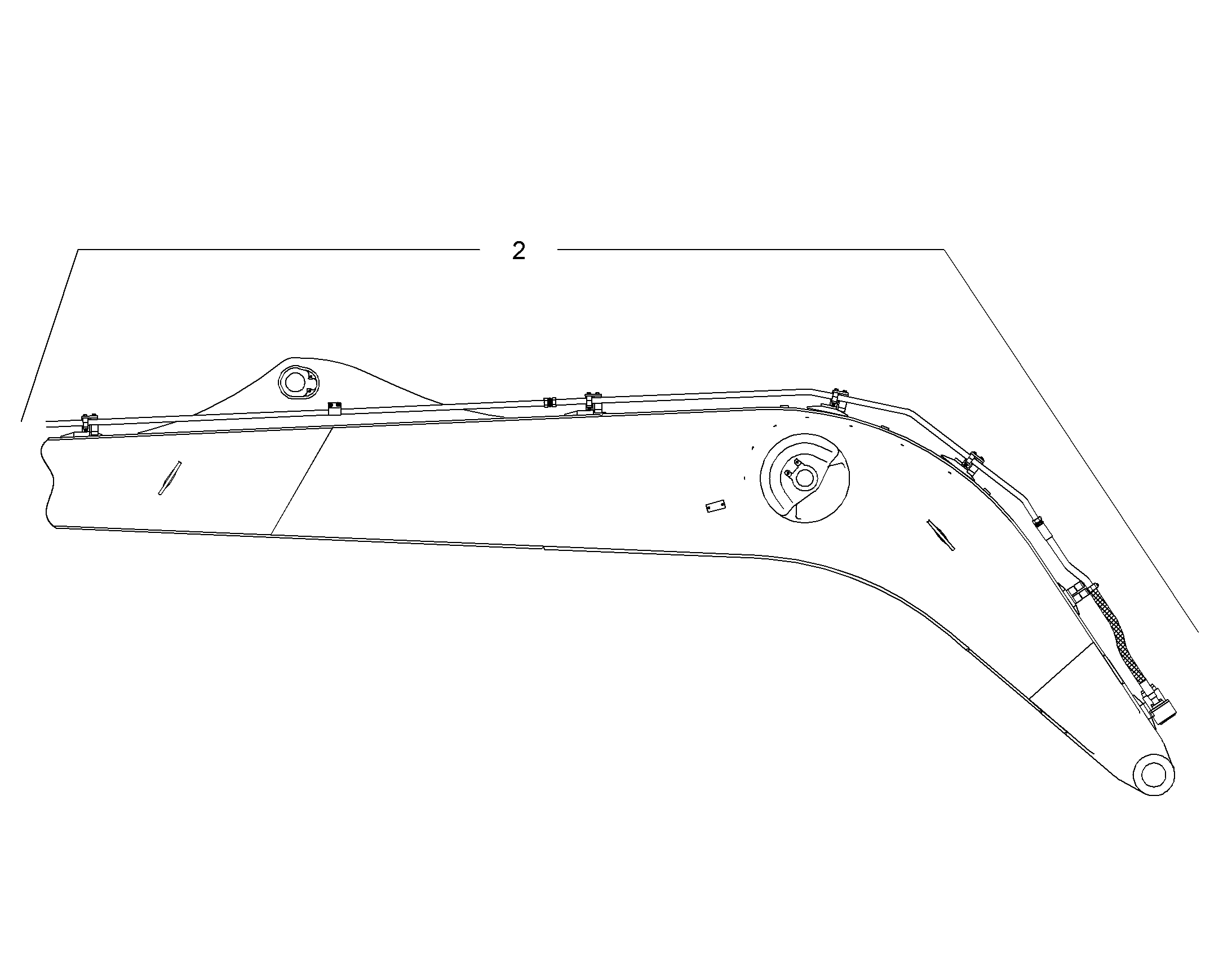 ПРОВОДКА МОНТАЖ AHS 9805768 LIEBHERR
