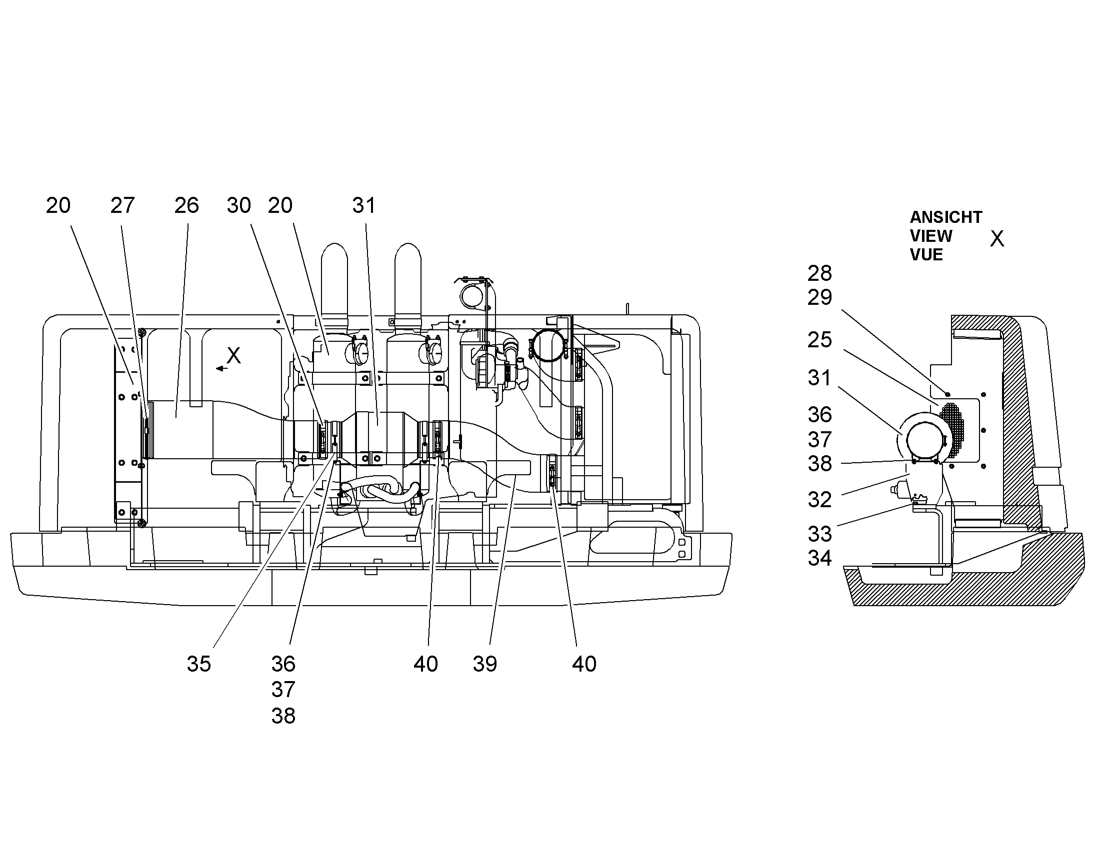 СКОБА ДЛЯ КРЕПЛЕНИЯ ШЛАНГА DIN 3017-1 A 210 220-240X13 W2 4901645 LIEBHERR