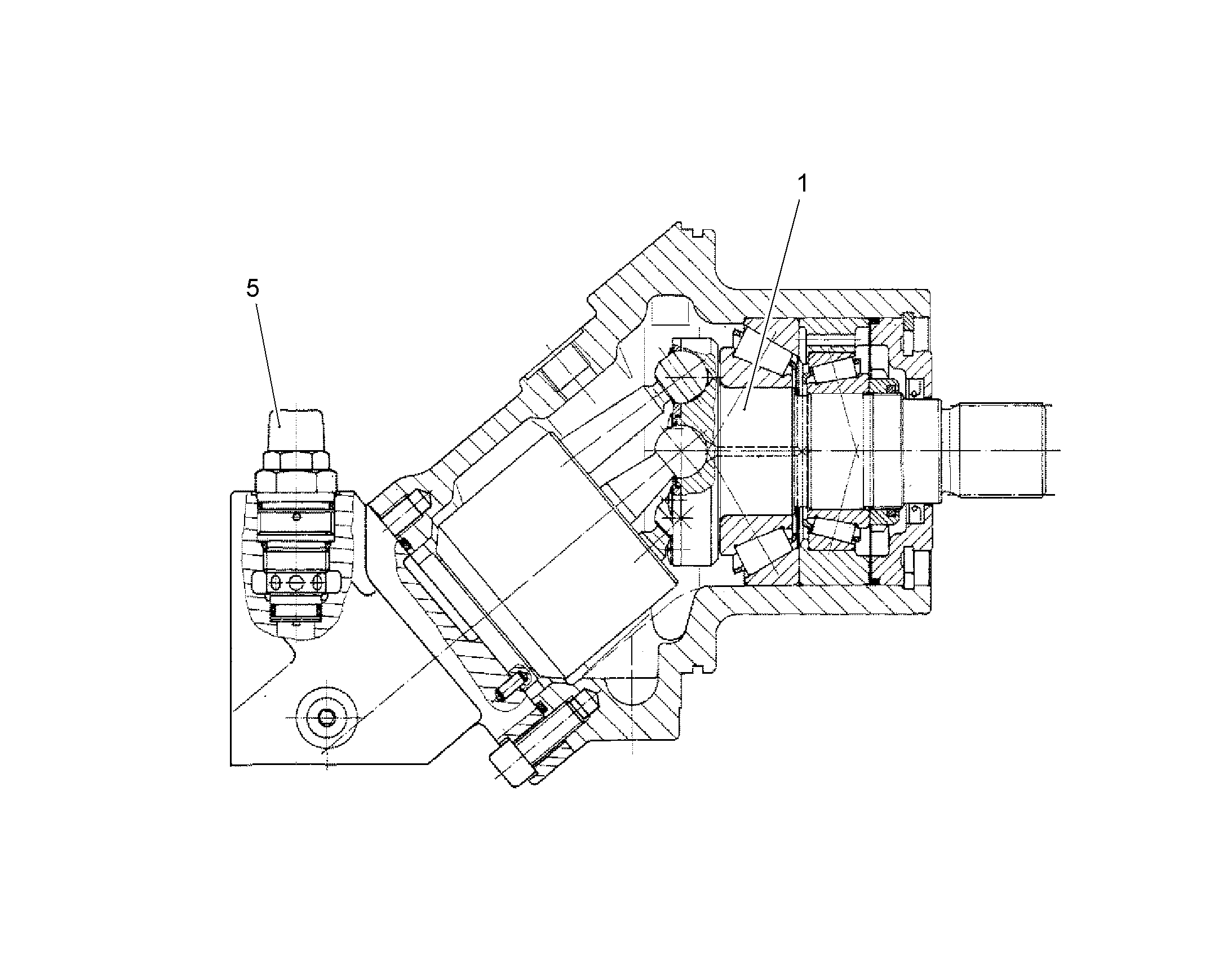 ГИДРОМОТОР A2FE 90cm³/U 10036220 LIEBHERR