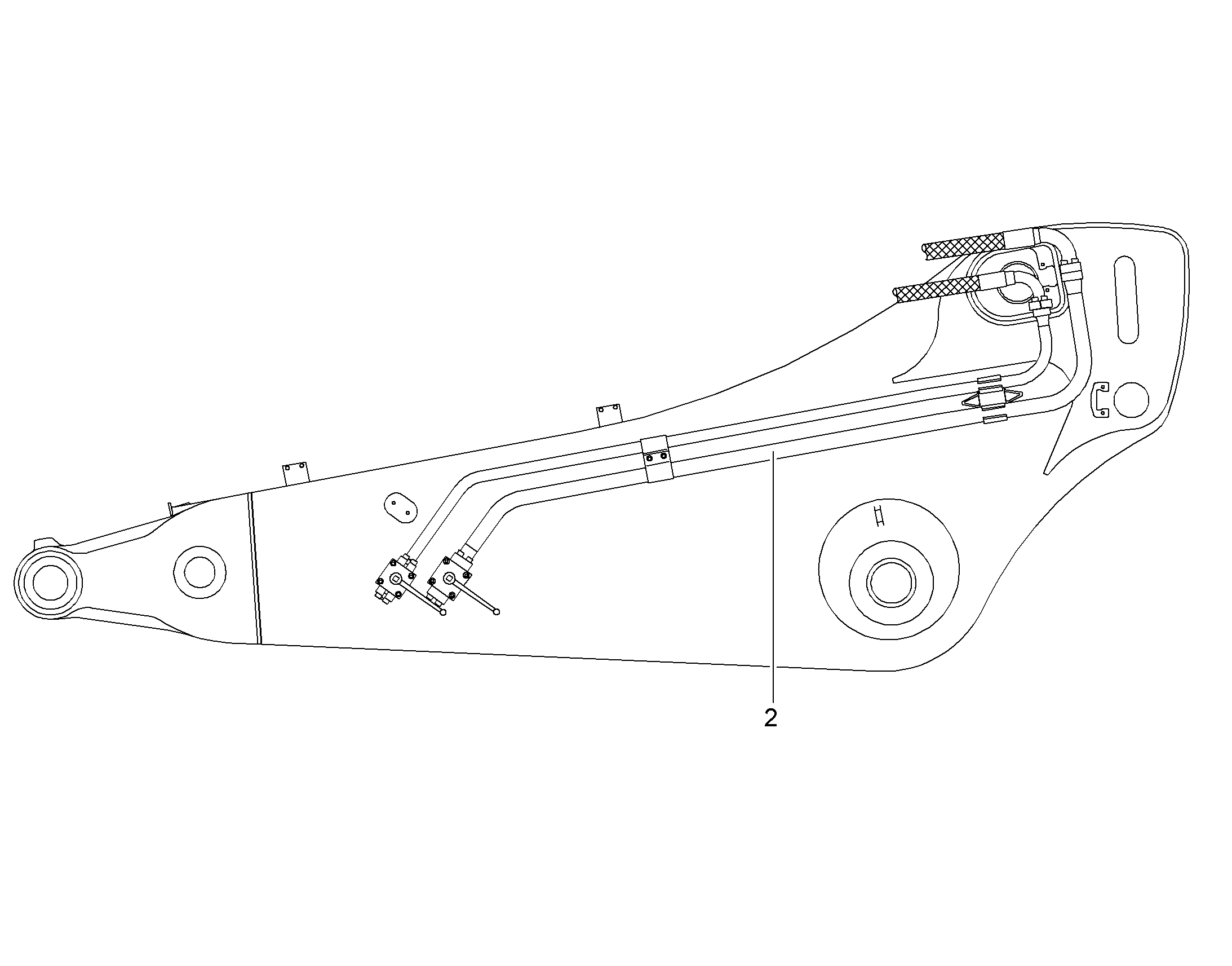 ПРОВОДКА МОНТАЖ AHS 9938781 LIEBHERR
