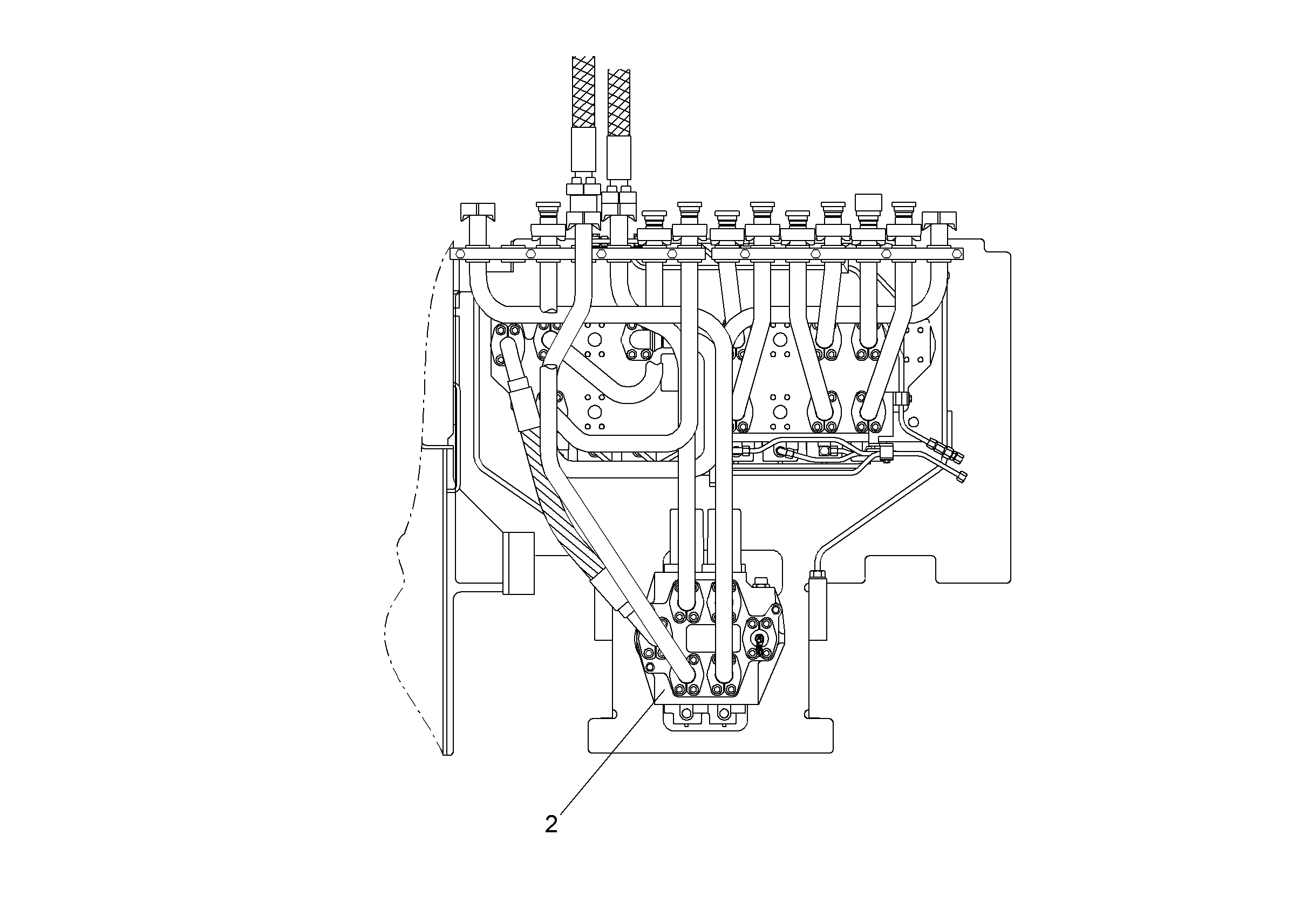 ДОПОЛНЕНИЕ-В ШАССИ AHS 12 9803445 LIEBHERR