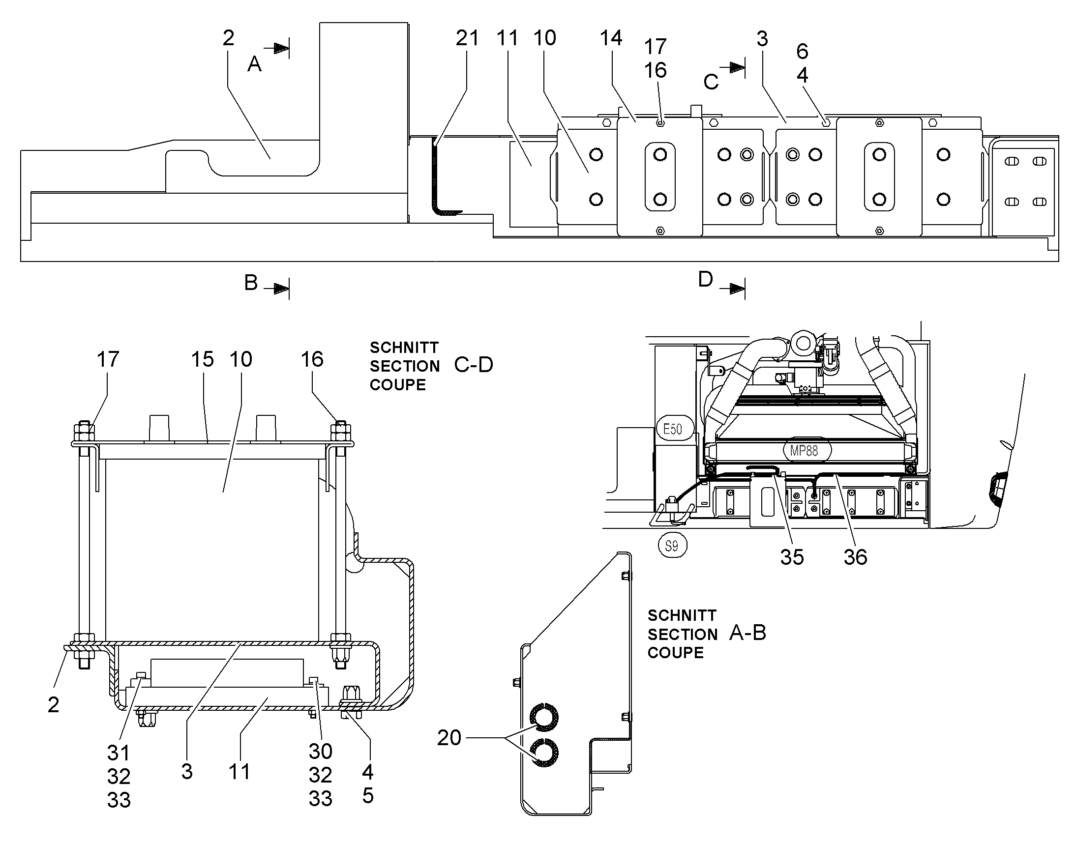 КОНТРУПОР 9694276 LIEBHERR