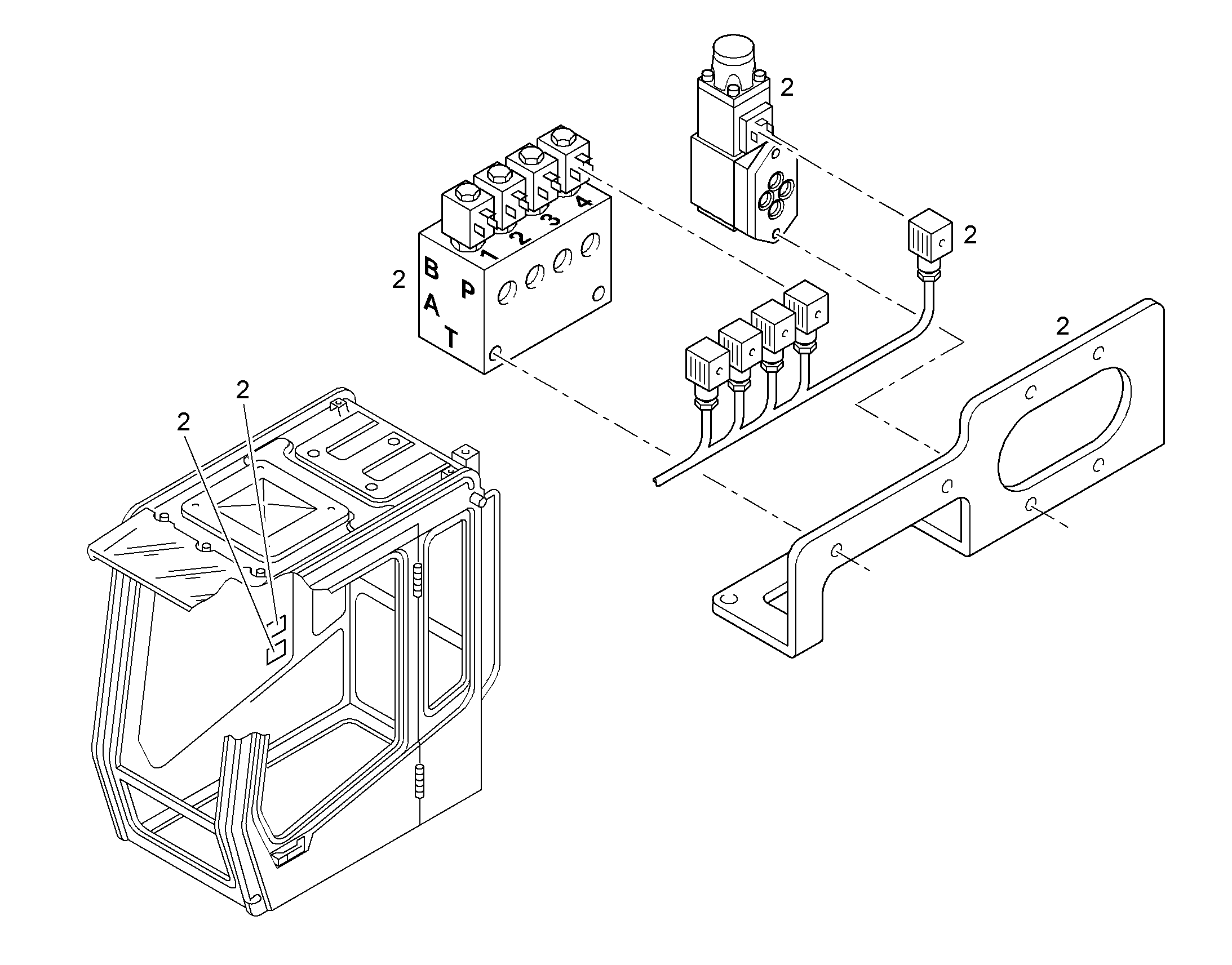 ПЕРЕКЛЮЧЕНИЕ УПРАВЛЕНИЕ 10048041 LIEBHERR