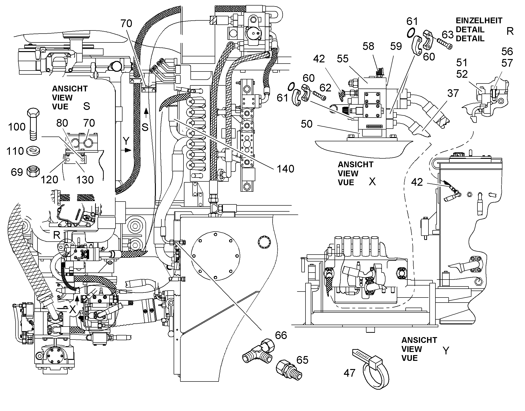 УГЛОВОЙ ПРОФИЛЬ 9820670 LIEBHERR