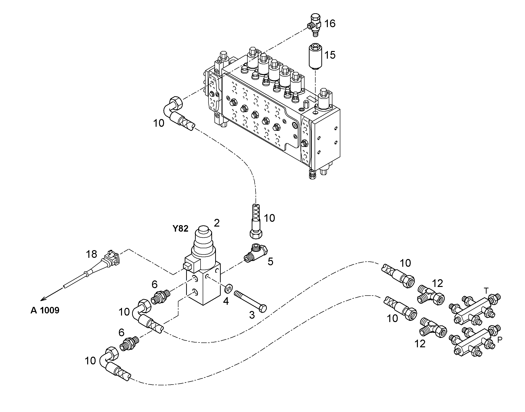 КЛАПАН ПОДПИТКИ 10100722 LIEBHERR