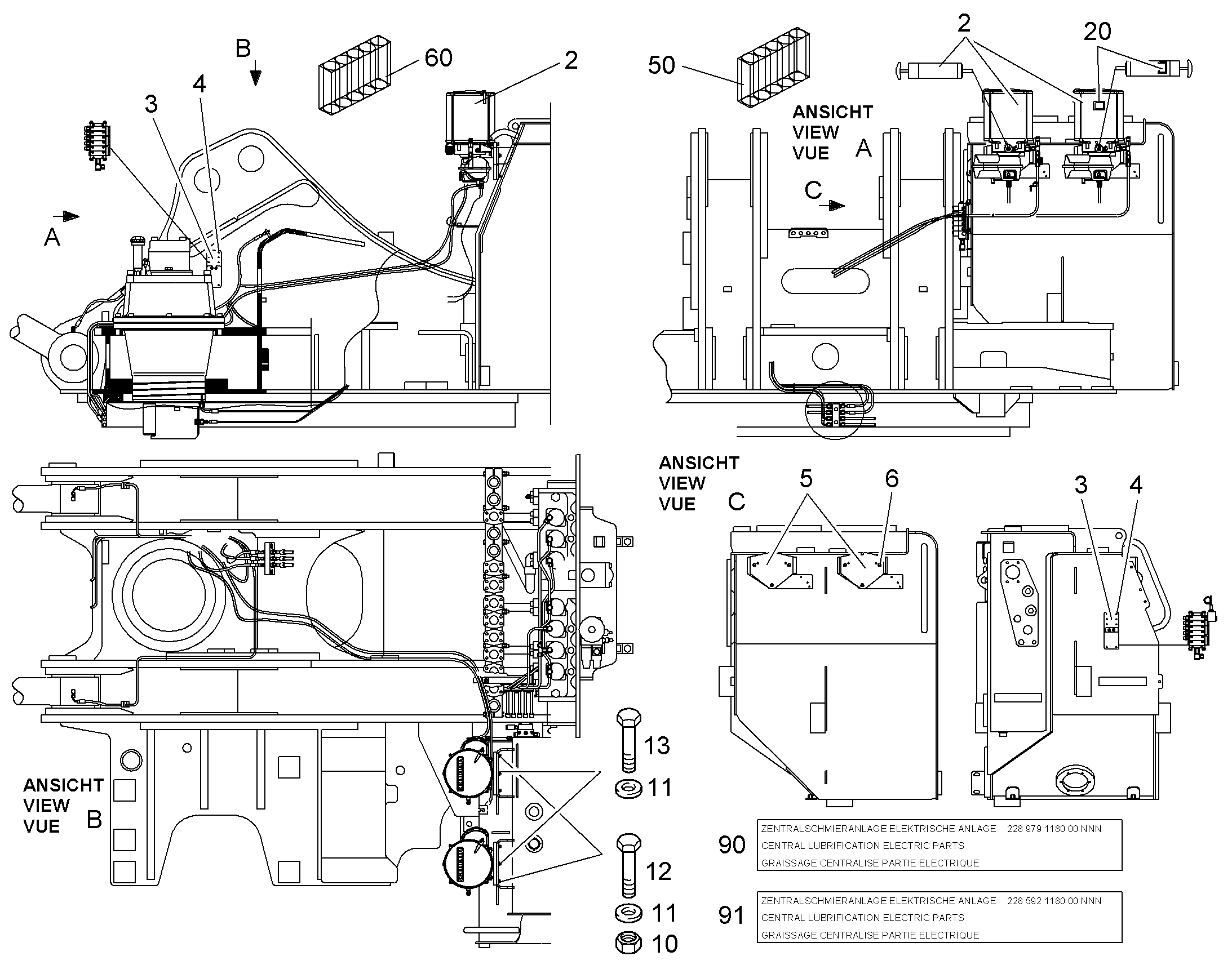 ЭЛЕКТРИЧЕСКАЯ УСТАНОВКА СМАЗКИ 9009581 LIEBHERR