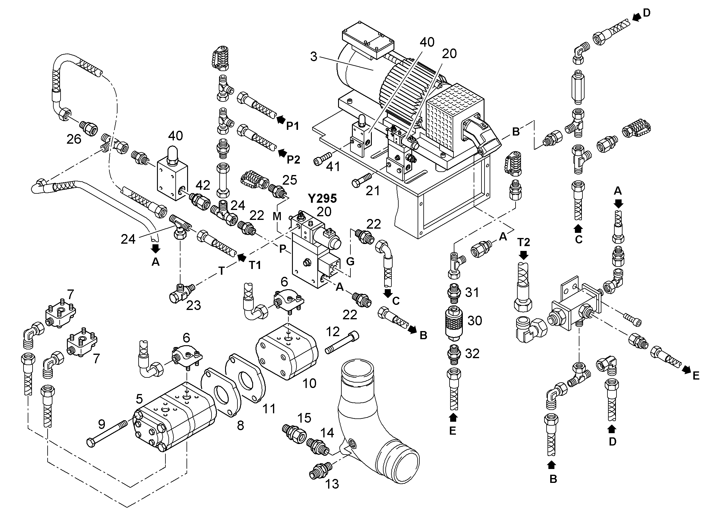 ПОСТАВЛЯЕМЫЙ КОМПЛЕКТ 20KW 5617521 LIEBHERR