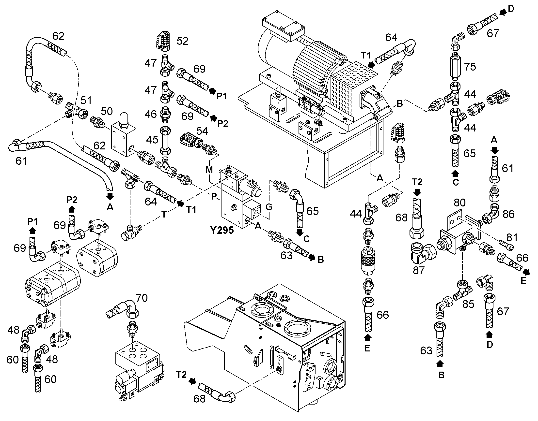 ШЛАНГ 12X3600 10112930 LIEBHERR