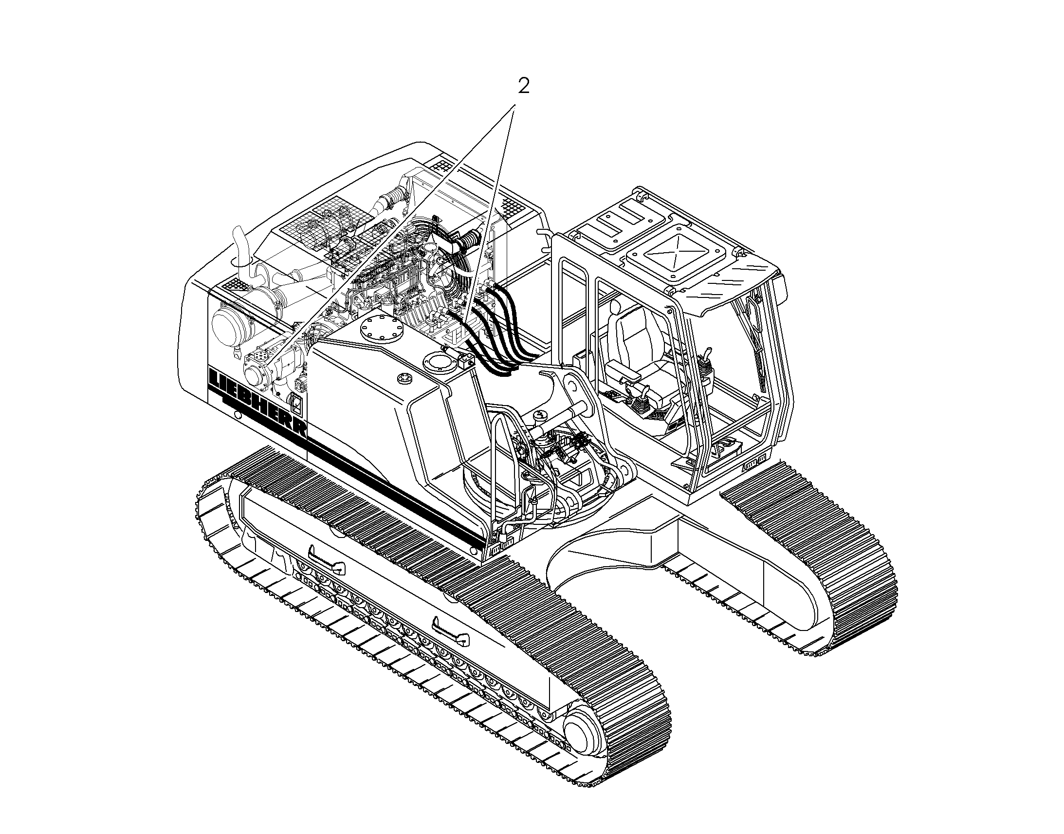 ДОПОЛНЕНИЕ-В ШАССИ AHS 11 10048938 LIEBHERR