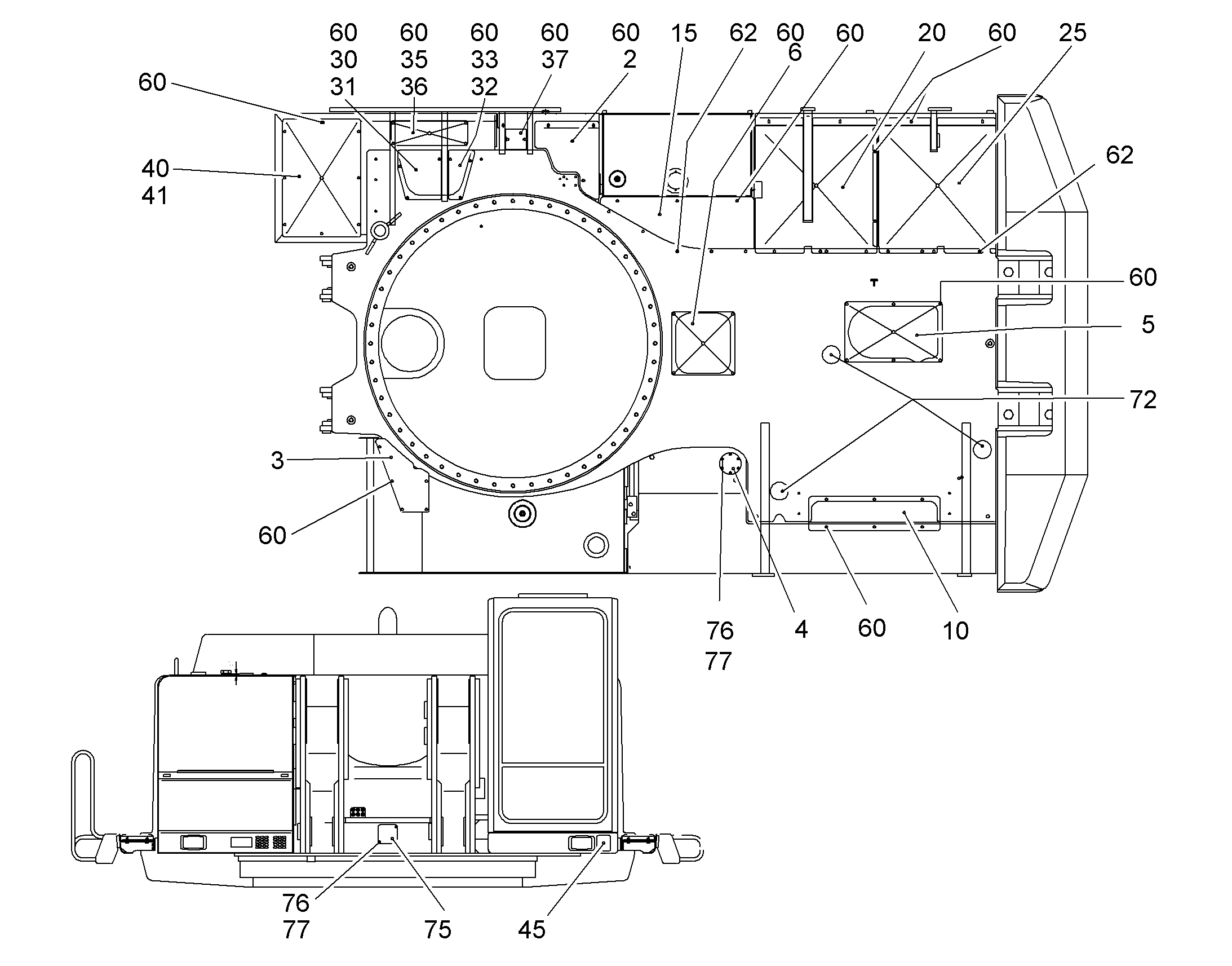 МАТ ИЗОЛЯЦИОННЫЙ 9803202 LIEBHERR