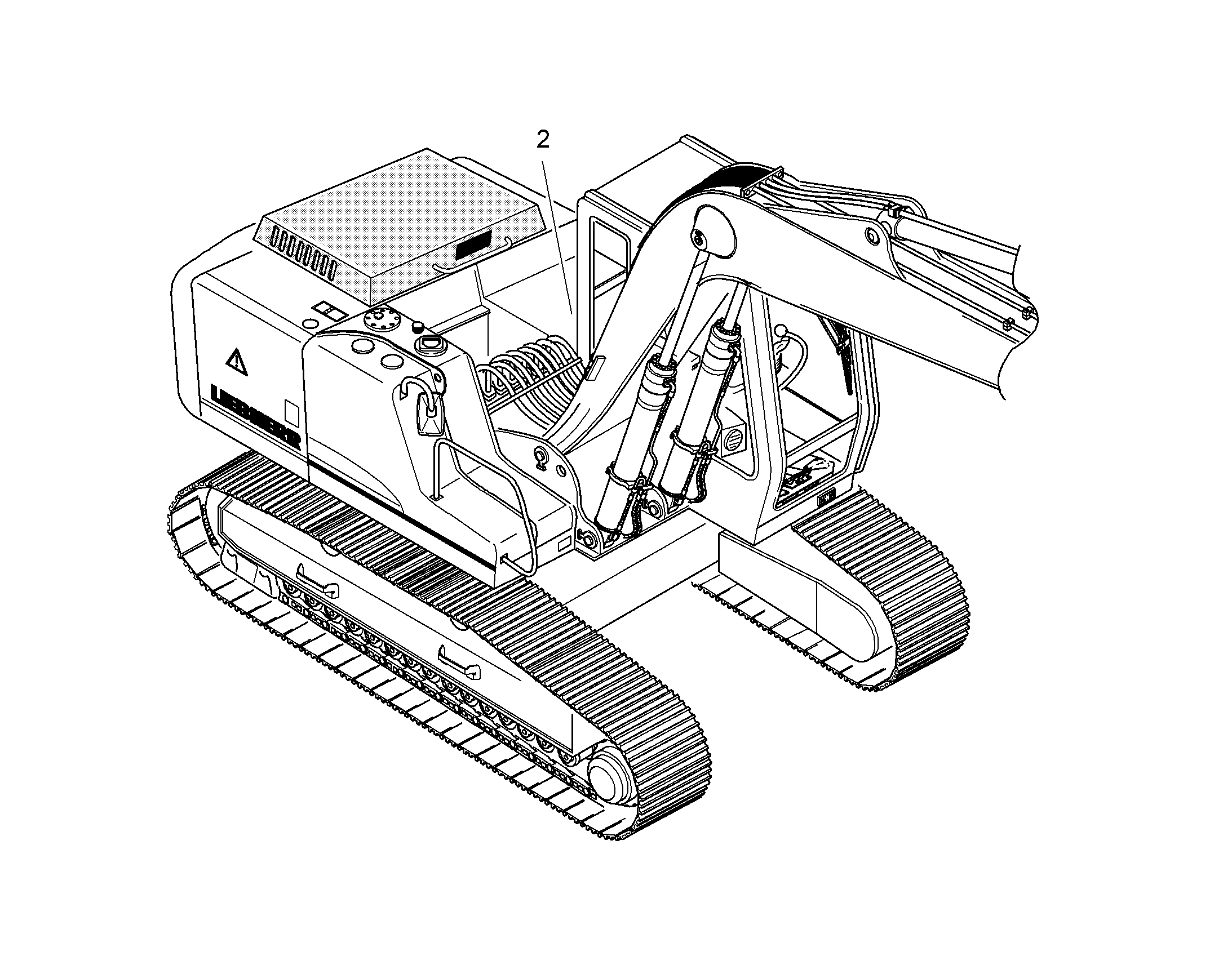 ПЕРЕКЛЮЧЕНИЕ УПРАВЛЕНИЕ AHS 10055992 LIEBHERR