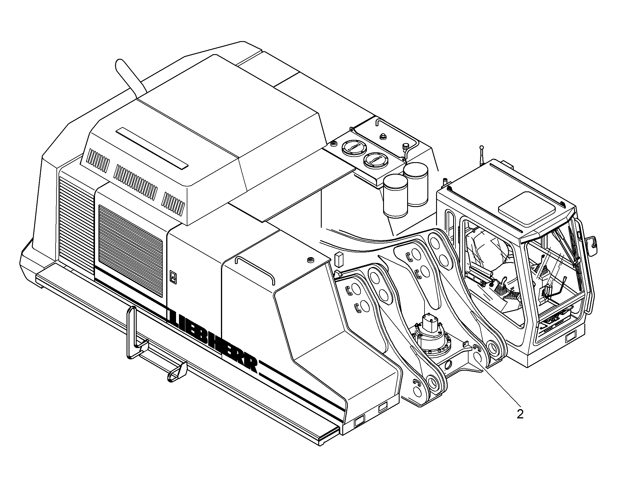 ДЕТАЛИ КРЕПЛЕНИЯ 10056813 LIEBHERR