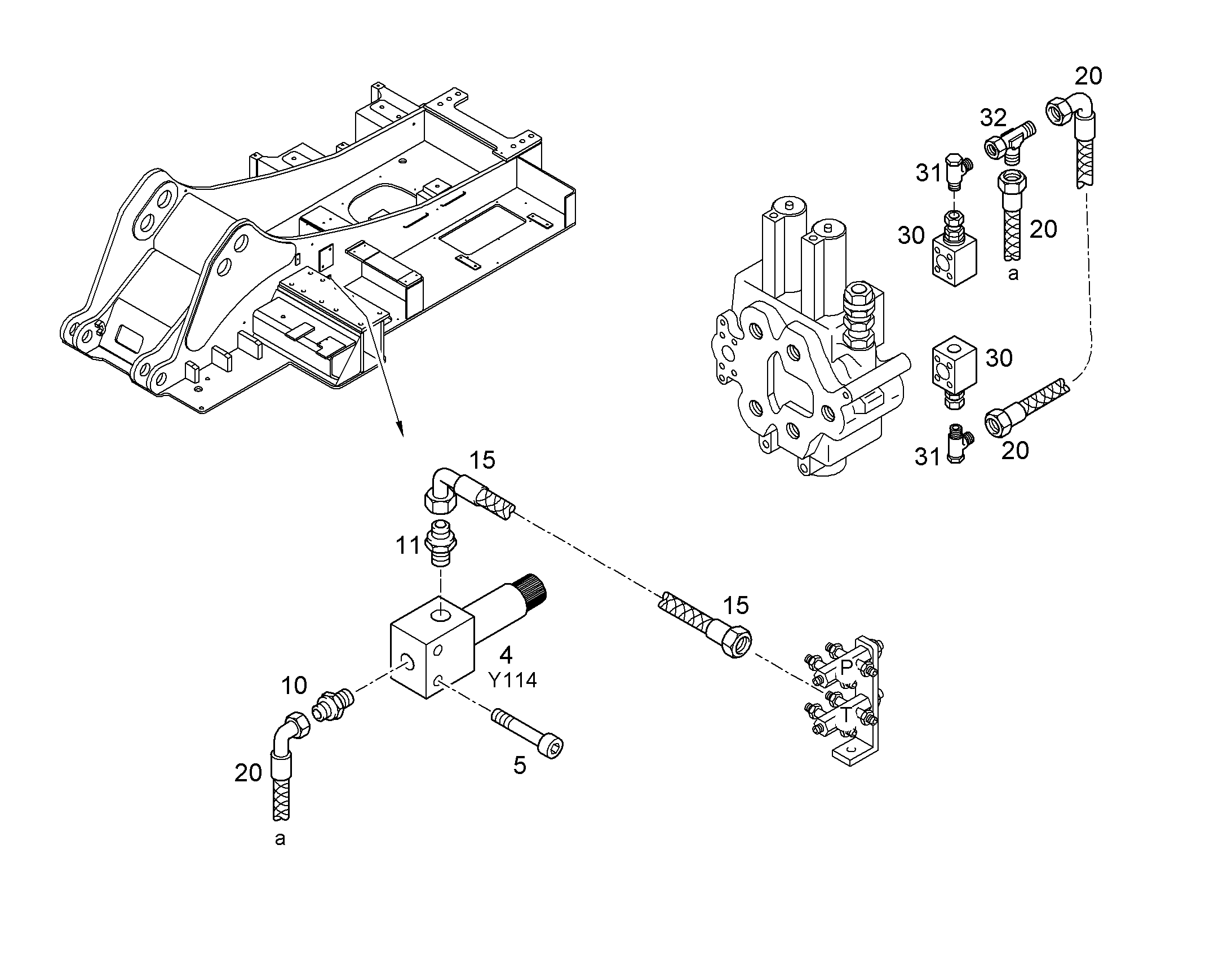 КЛАПАН ВТОРИЧНЫЙ 10101262 LIEBHERR