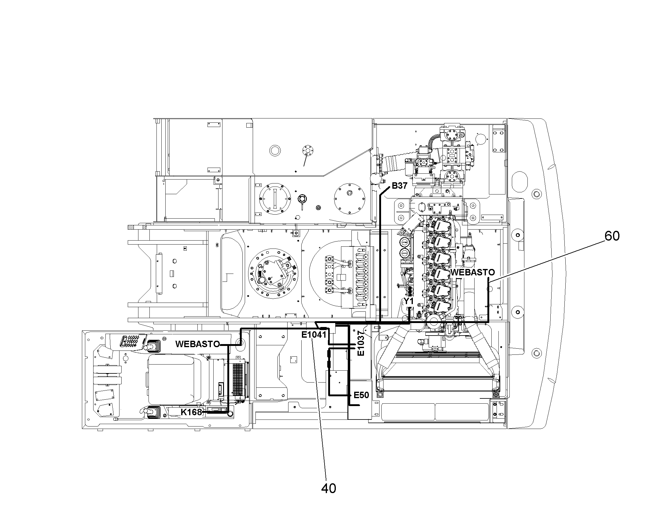 ЭЛЕКТРИЧЕСКАЯ УСТ.ПОДОГРЕВА 9007481 LIEBHERR