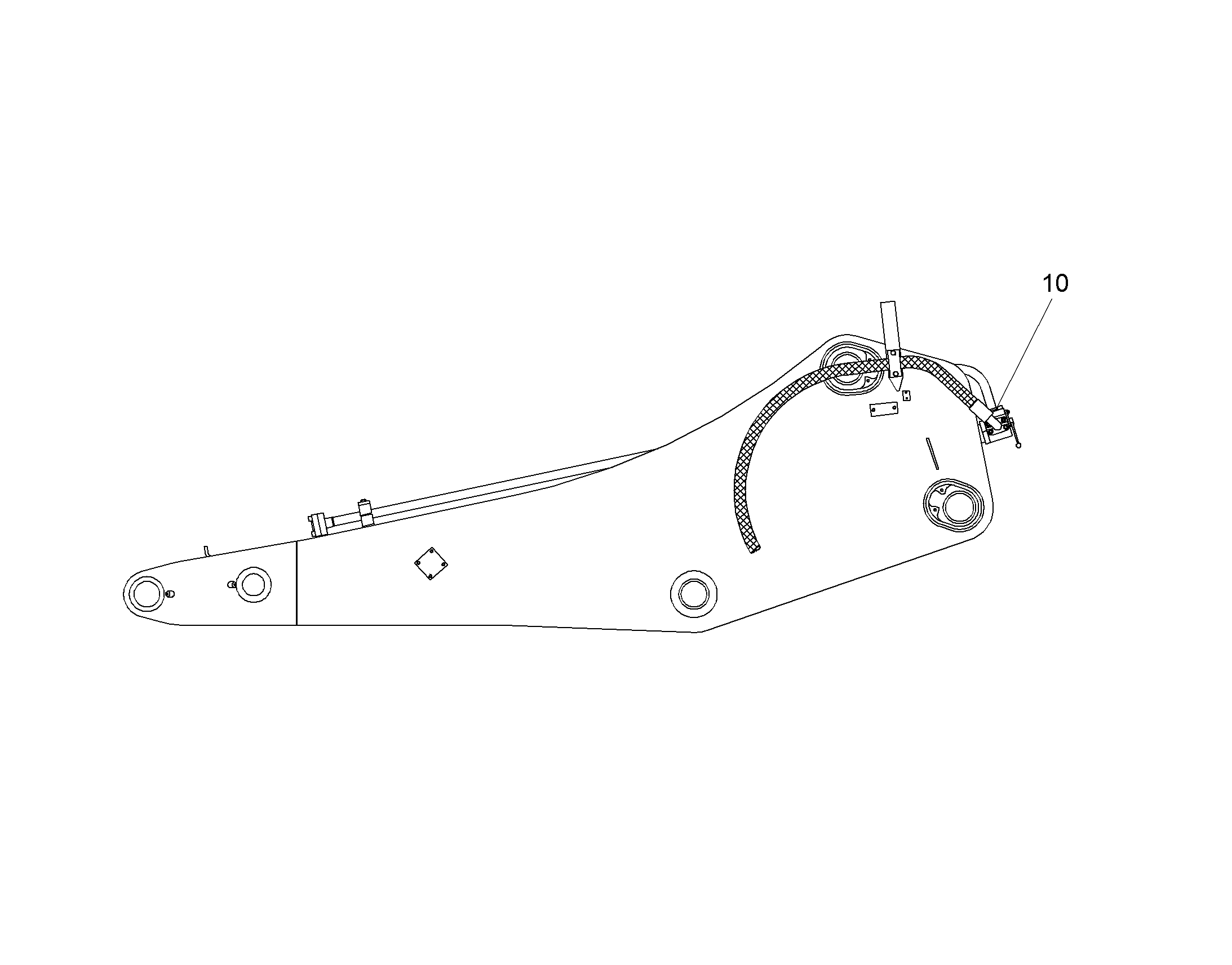 ПРОВОДКА ПРИВОД ГРЕЙФЕРА 9806649 LIEBHERR