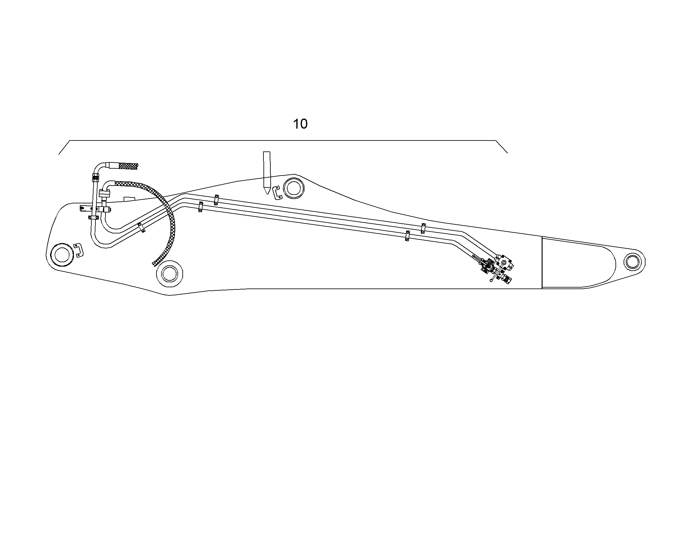 ПРОВОДКА МОНТАЖ AHS 9947559 LIEBHERR