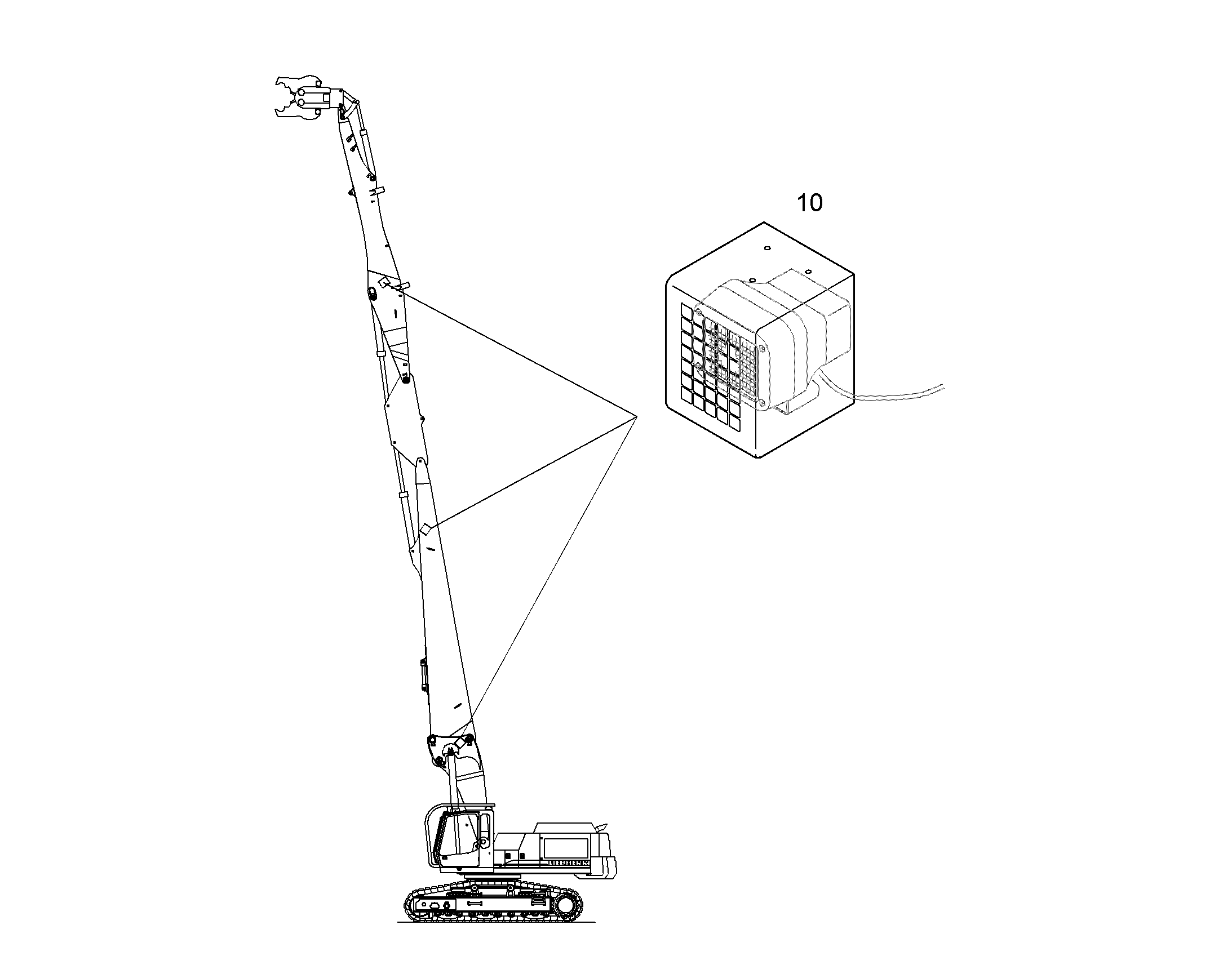 ФАРЫ УСТАНОВКА XENON 9942903 LIEBHERR