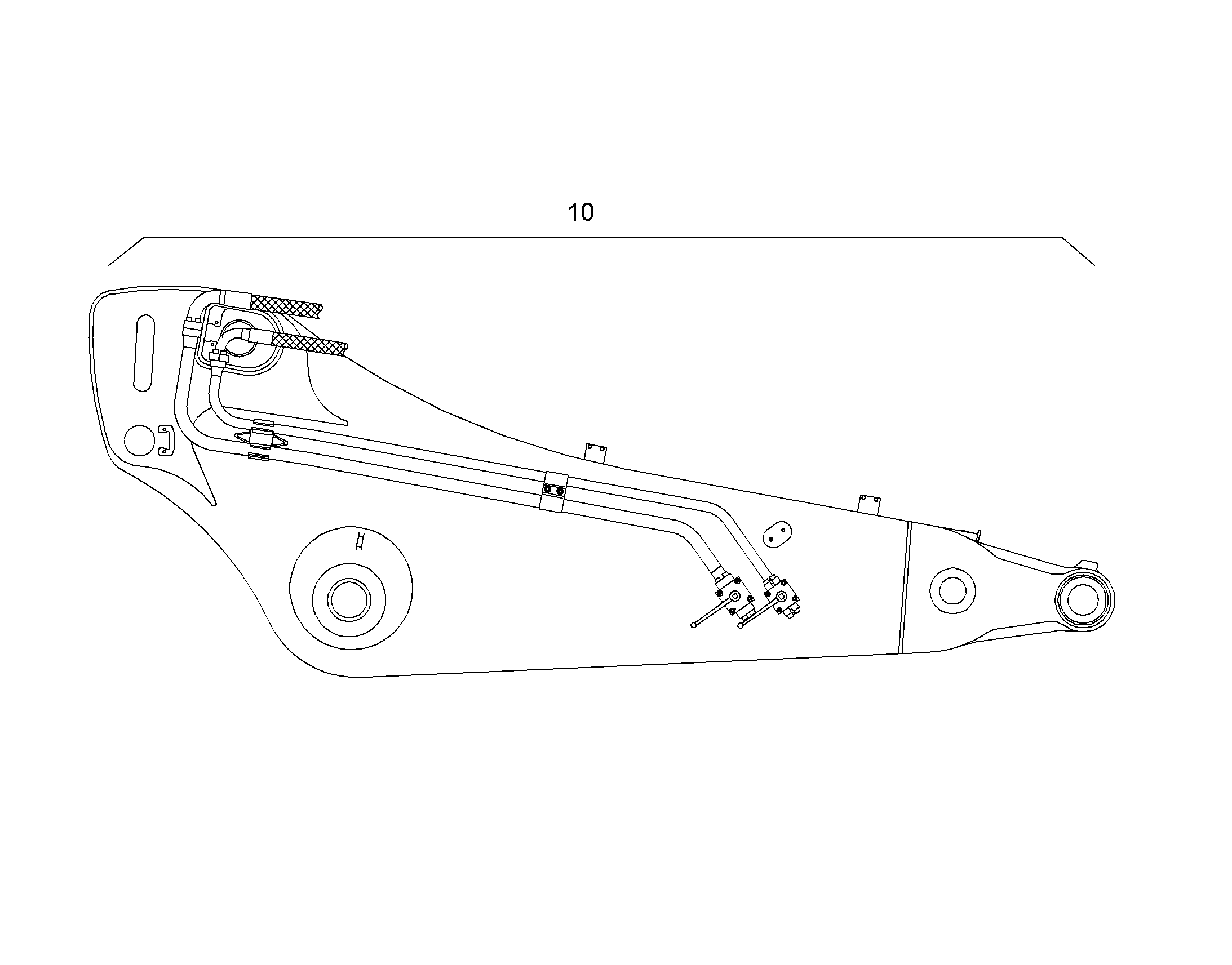 ПРОВОДКА МОНТАЖ AHS 9946843 LIEBHERR