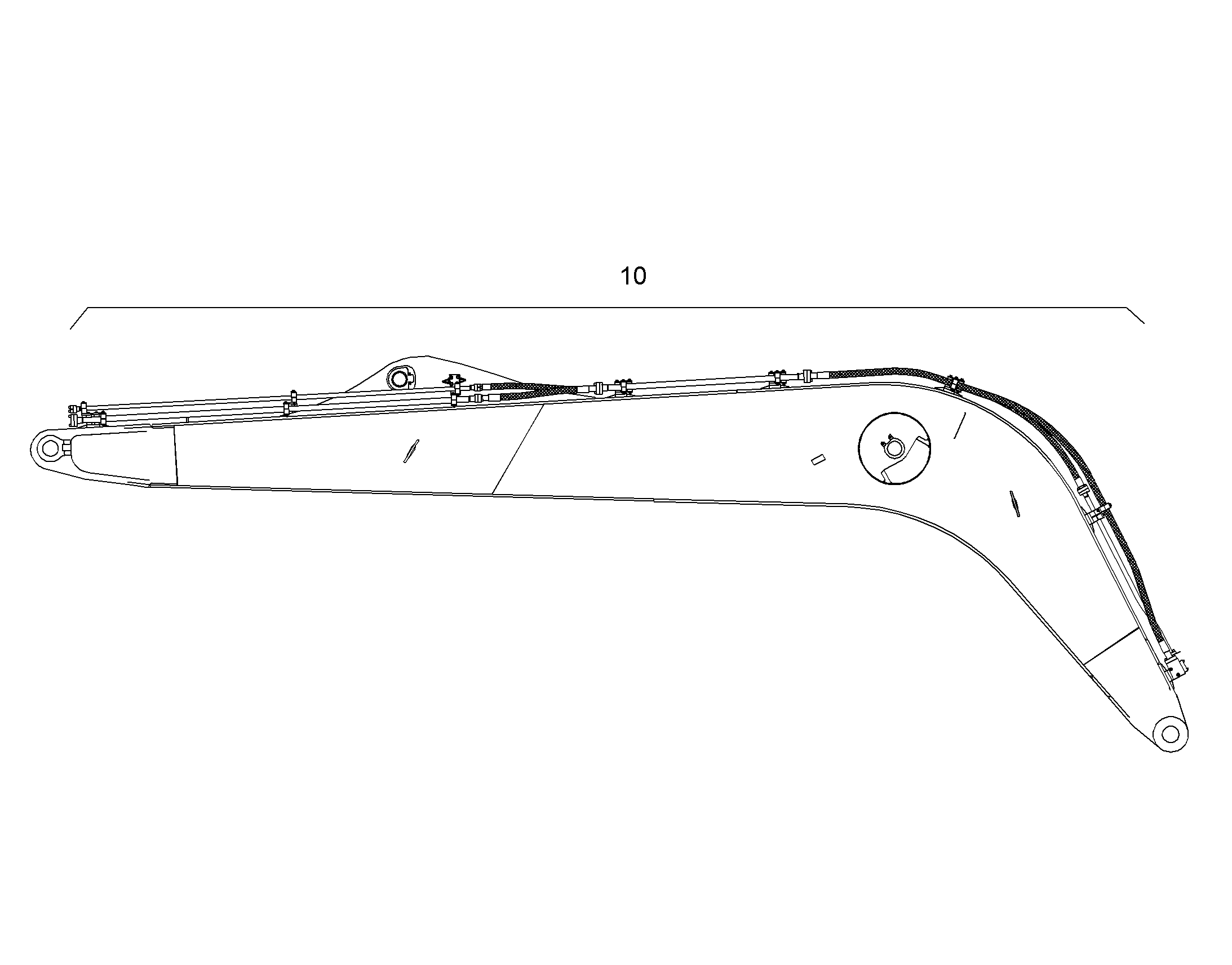 ПРОВОДКА МОНТАЖ AHS 10052155 LIEBHERR