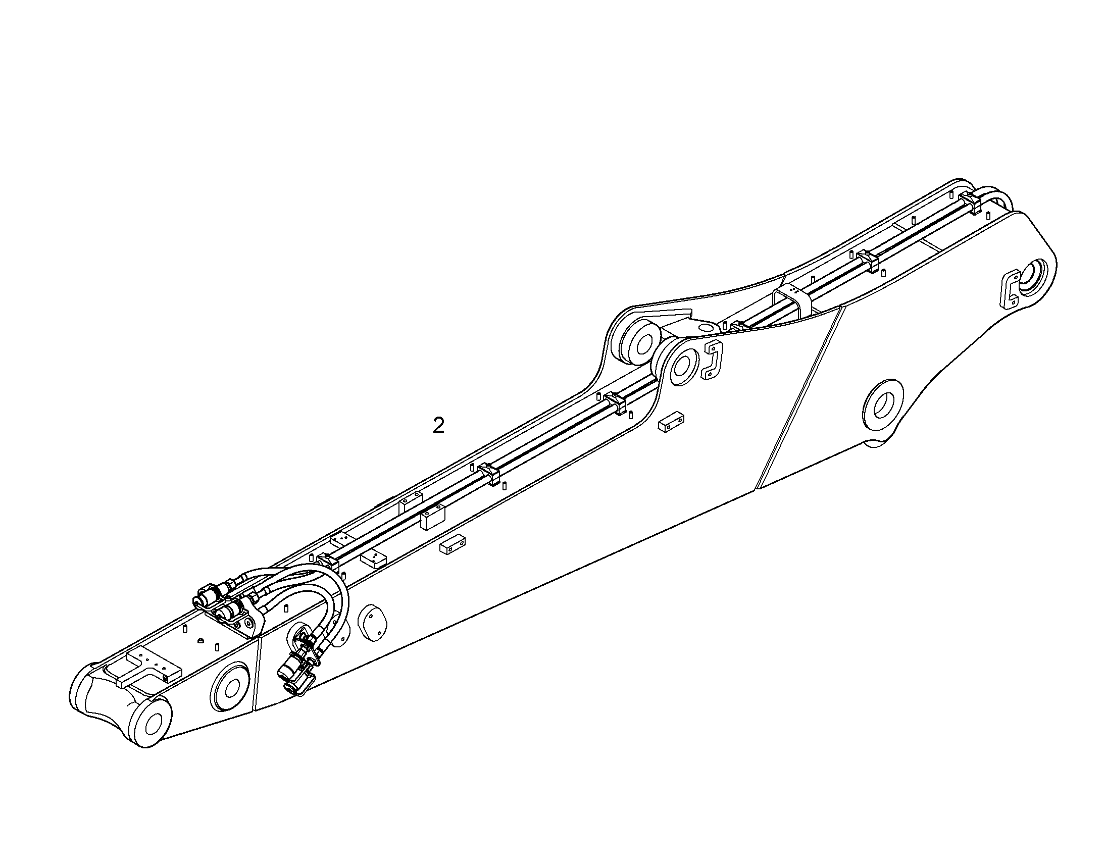 ПРОВОДКА ПРИВОД МЕХ. ПОВОРОТА 9948415 LIEBHERR