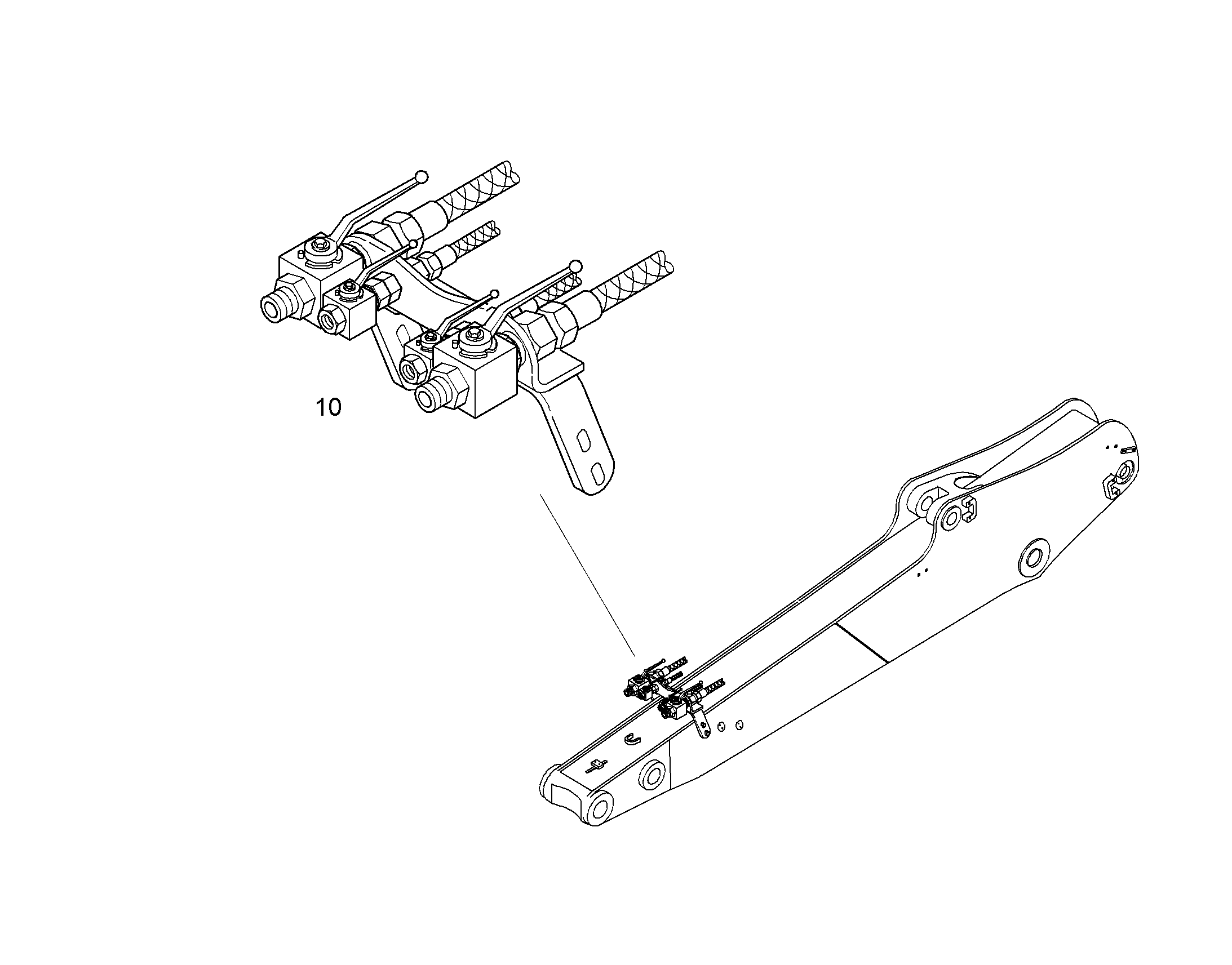 ПРОВОДКА МОДИФИКАЦИЯ VORWERK 10078445 LIEBHERR