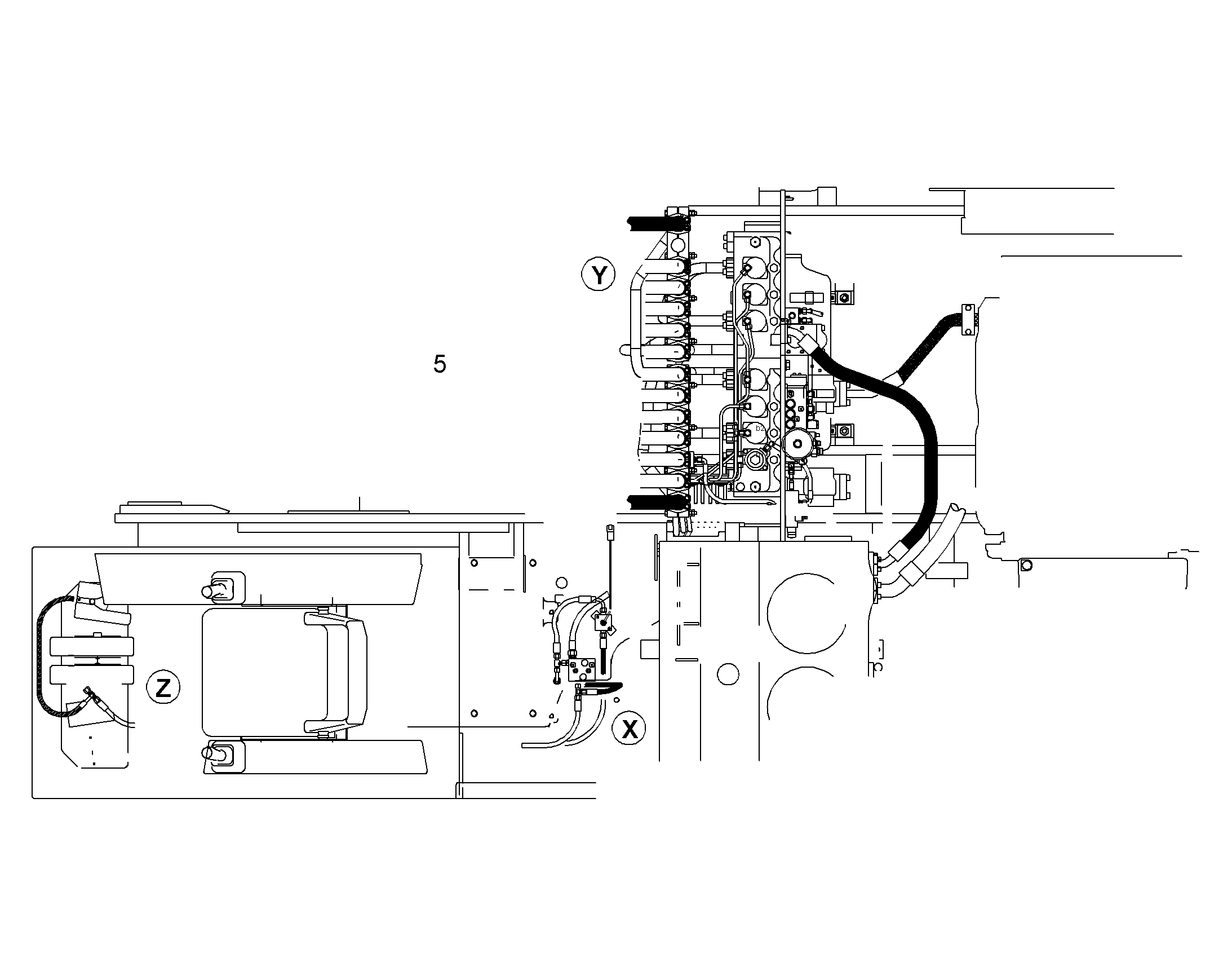 ДООБОРУДОВАНИЕ ОТКИДНОЙ КОВШ 9006494 LIEBHERR