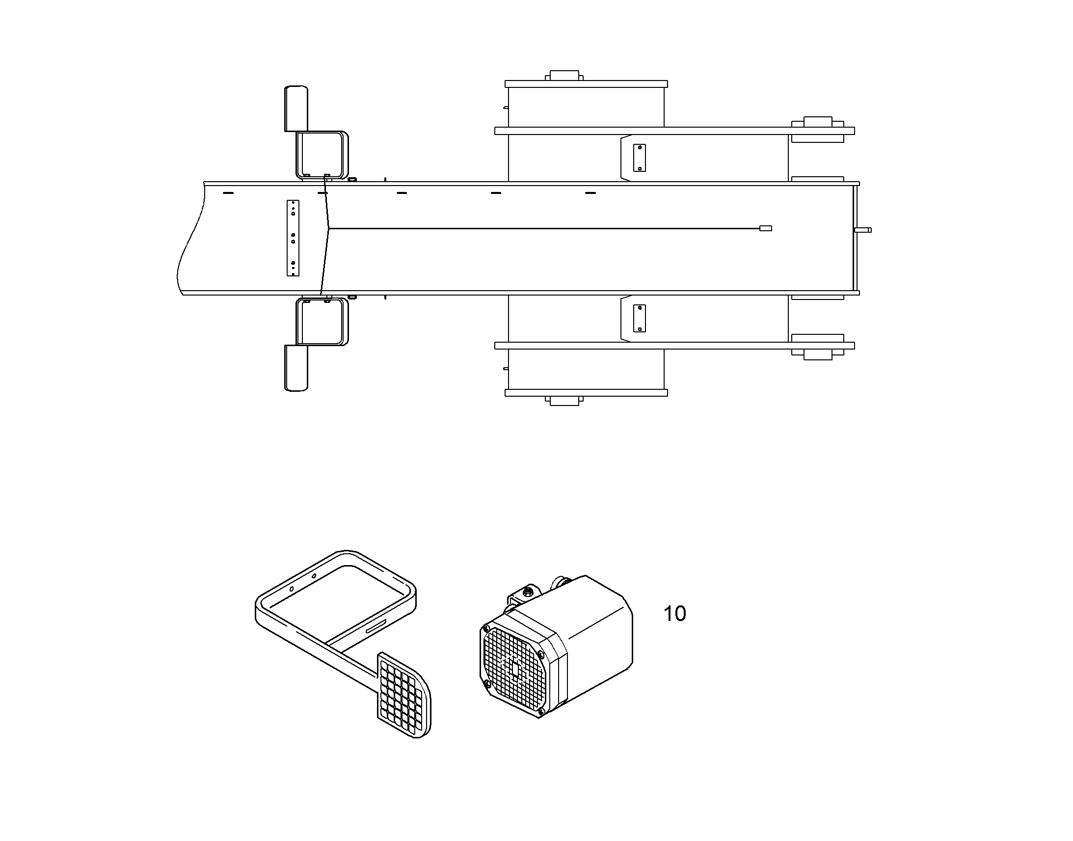 ФАРЫ УСТАНОВКА XENON 10047802 LIEBHERR