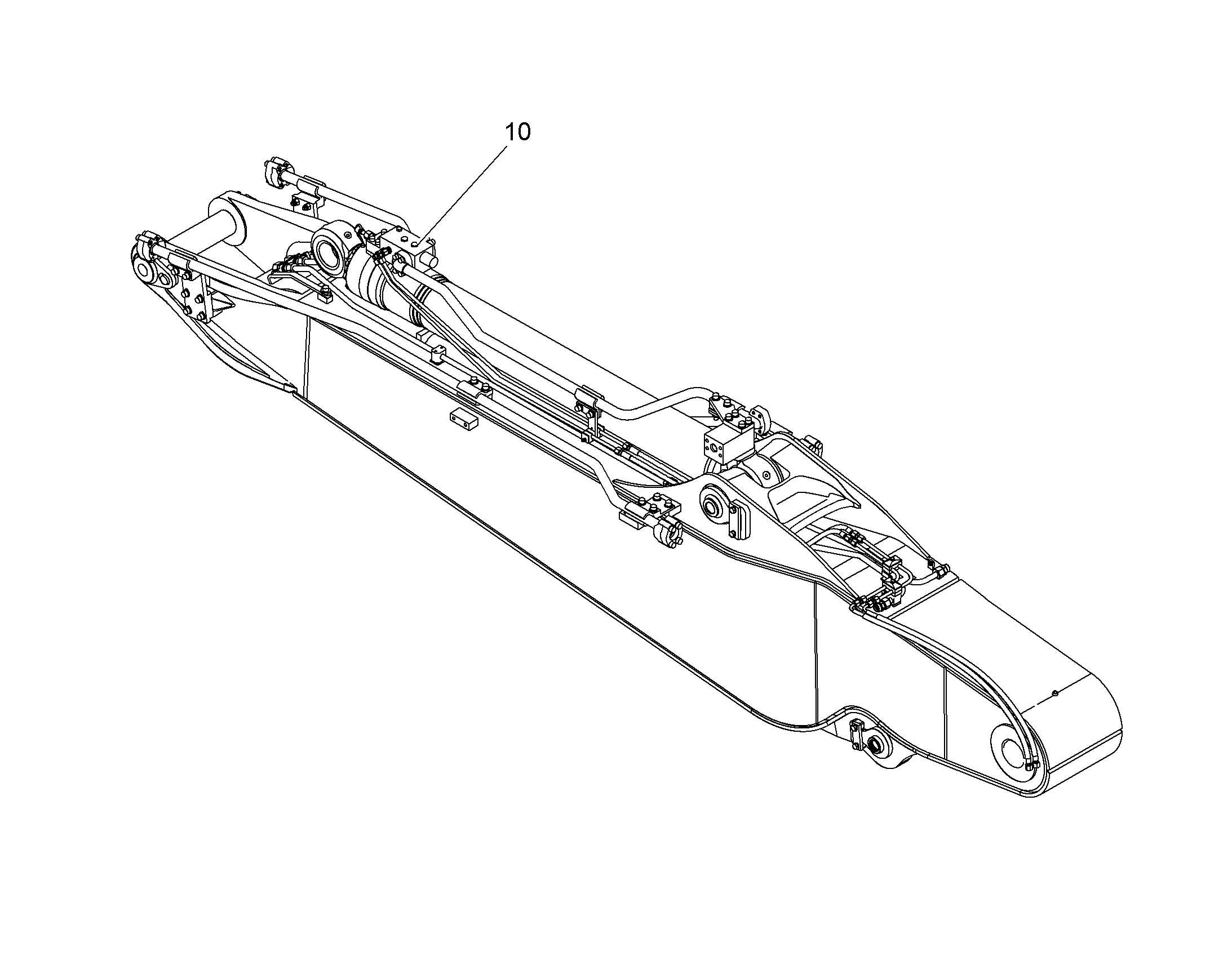 ЗАЩ.ТРУБЫ ЦИЛ.РУК. 9948435 LIEBHERR