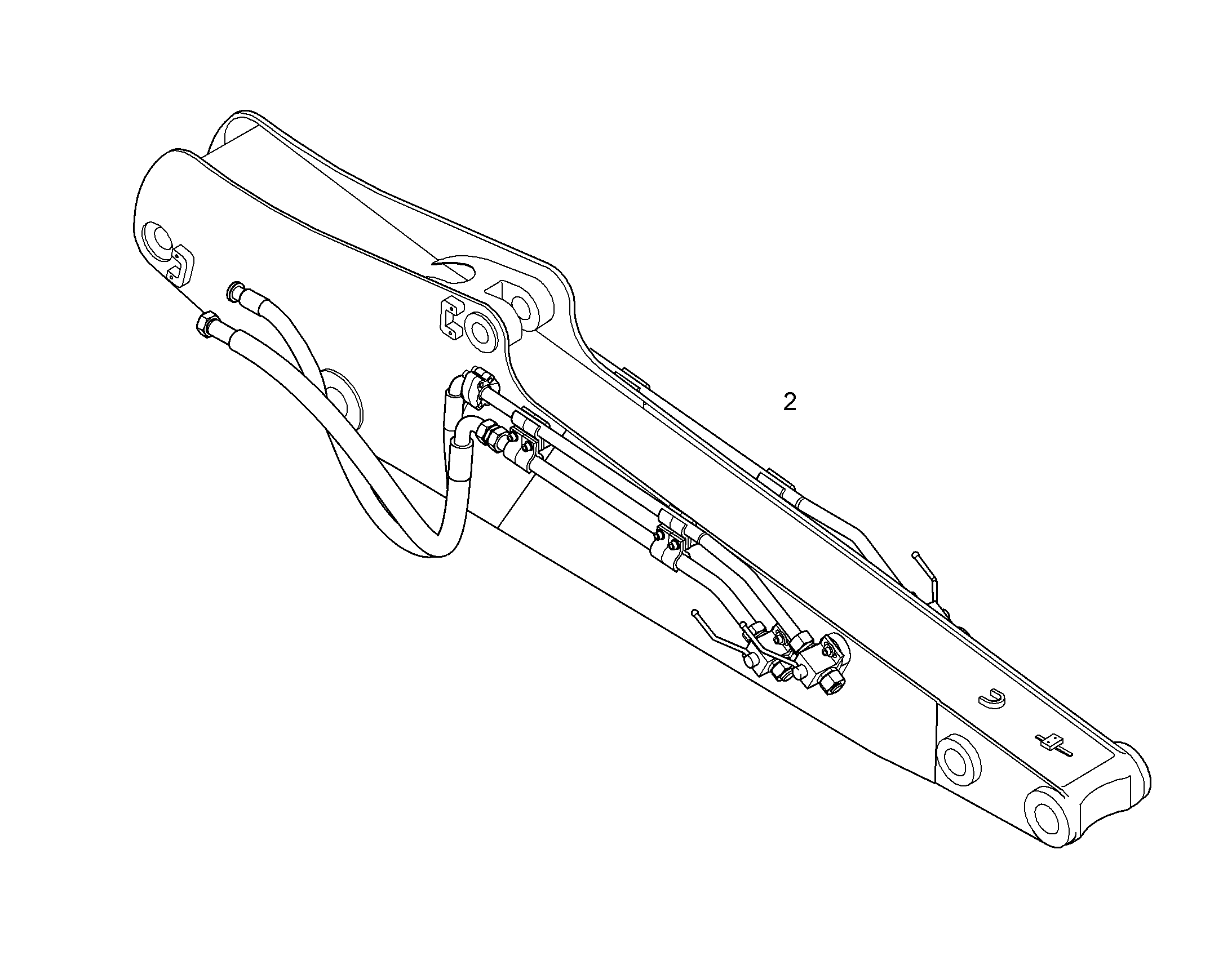 ПРОВОДКА МОНТАЖ AHS 9929632 LIEBHERR