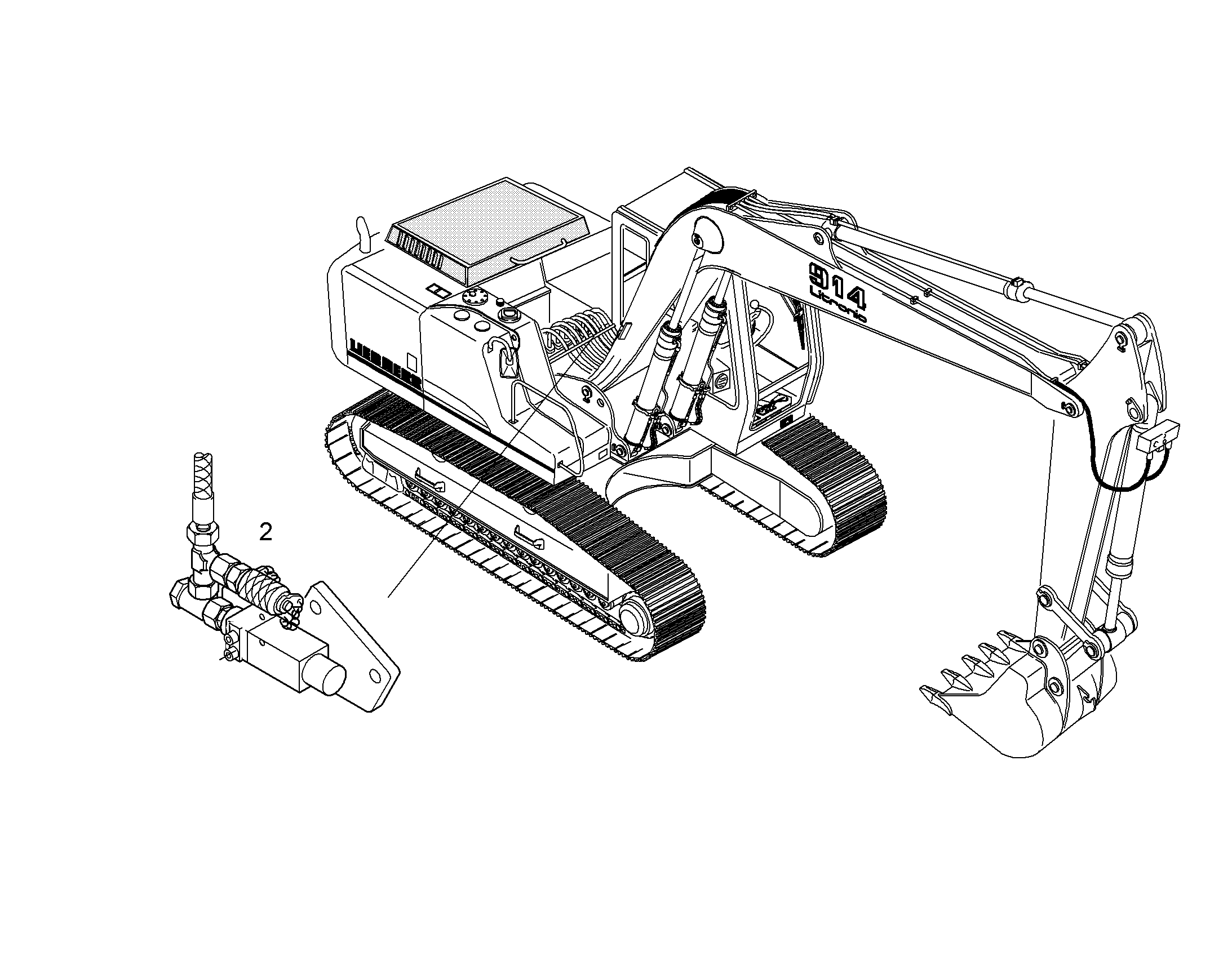 УСТР.ПРЕДУП.О ПЕРЕГРУЗКЕ P914/24 10051576 LIEBHERR