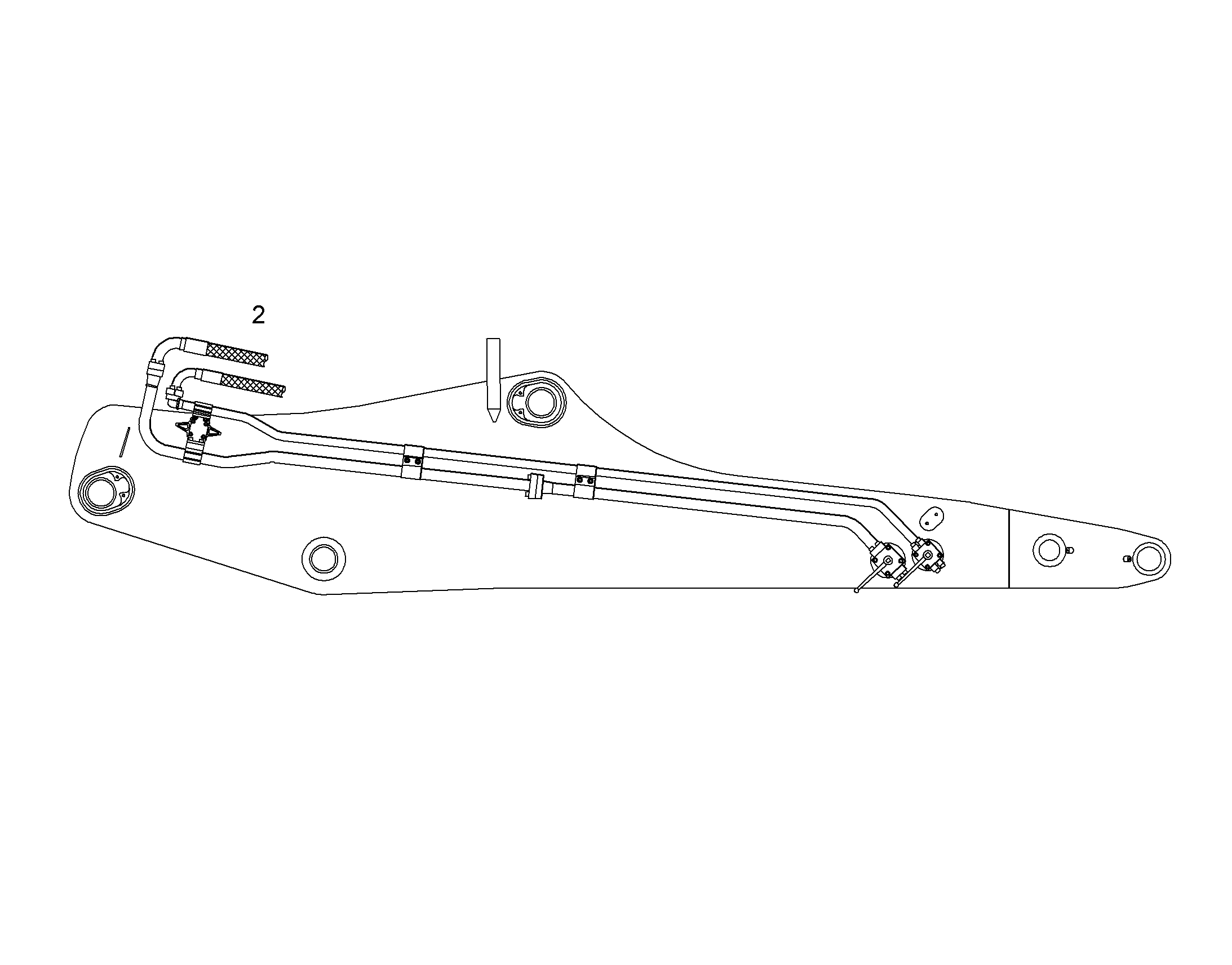 ПРОВОДКА МОНТАЖ AHS 9936090 LIEBHERR