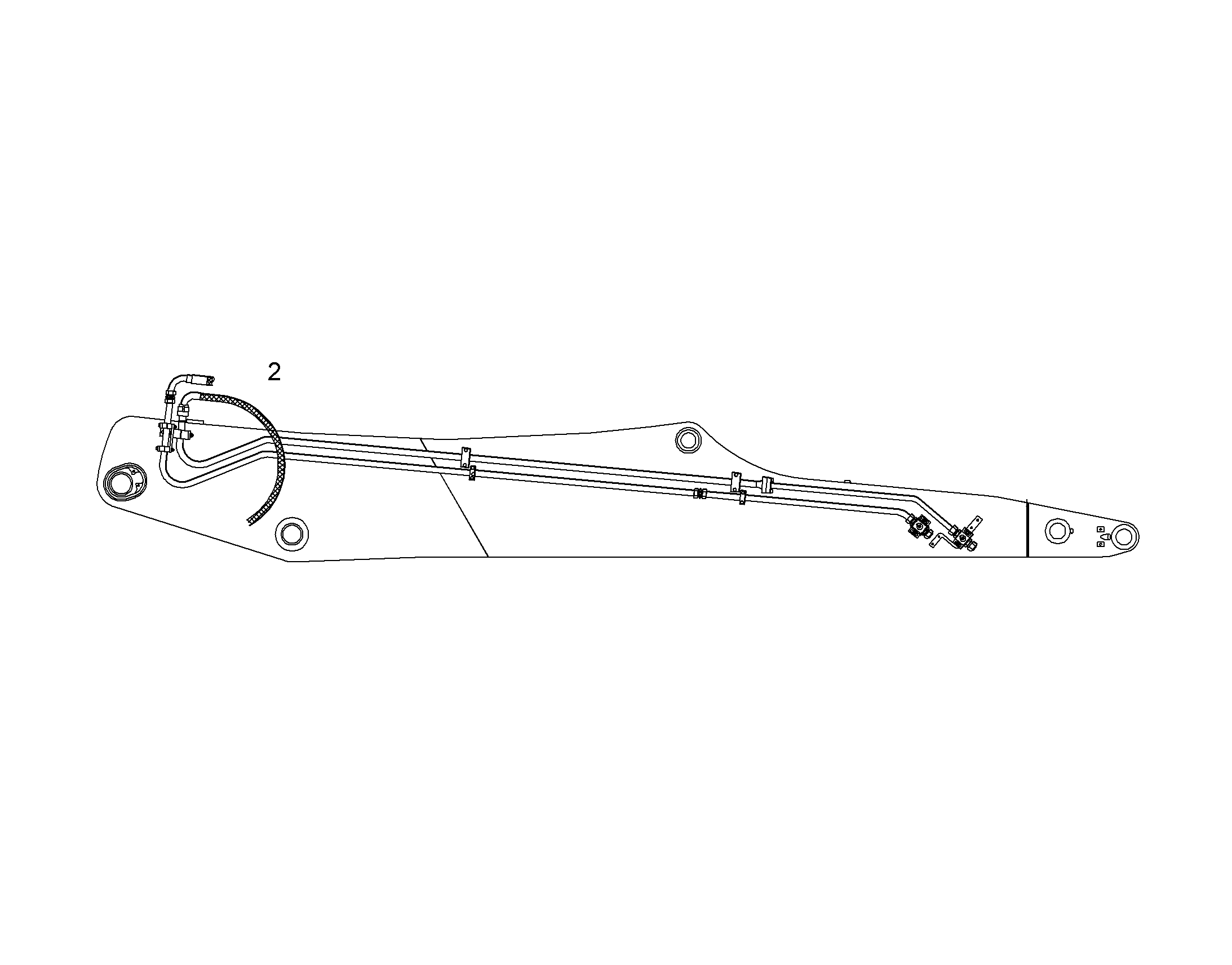 ПРОВОДКА МОНТАЖ AHS 9015699 LIEBHERR