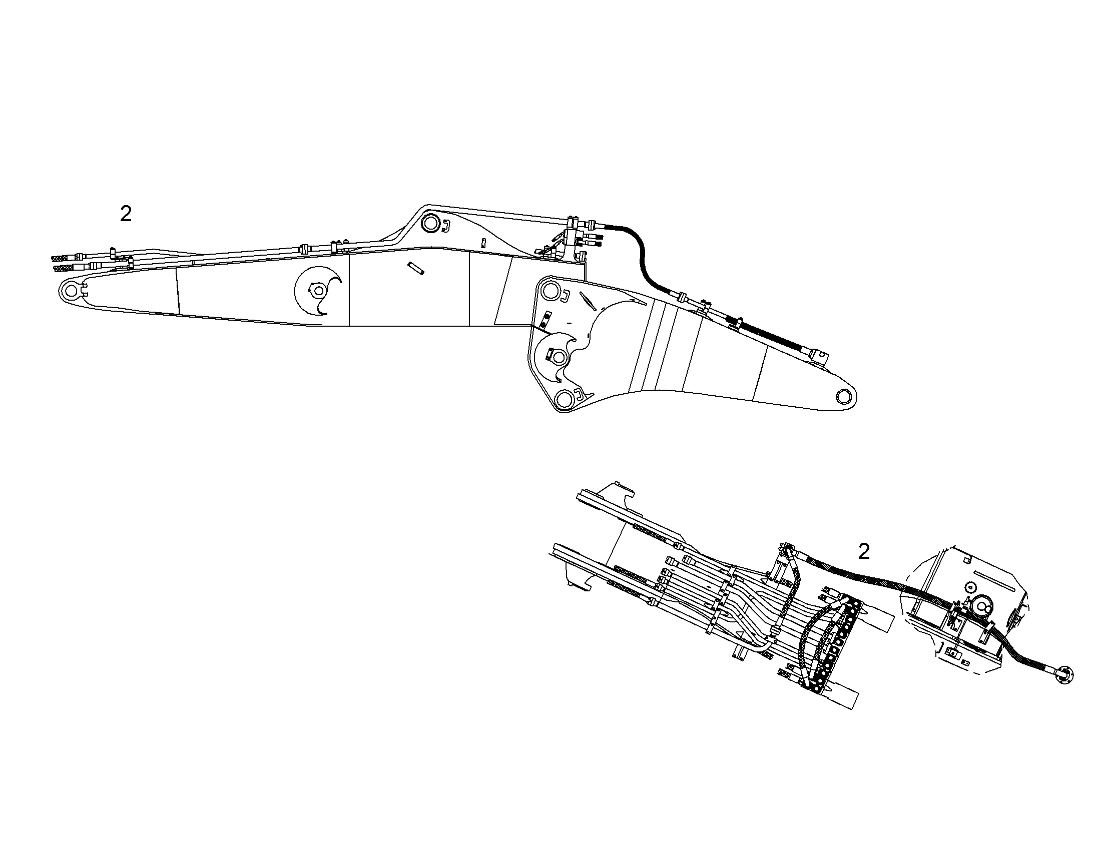 ПРОВОДКА МОНТАЖ AHS 10052124 LIEBHERR